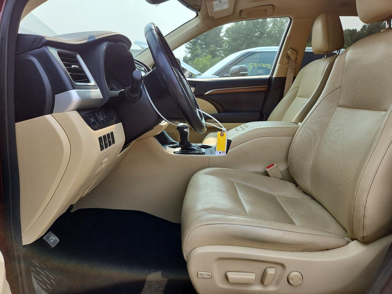 2017 Toyota Highlander Hybrid Limited Platinum Бордовый vin: 5TDDGRFH6HS026030