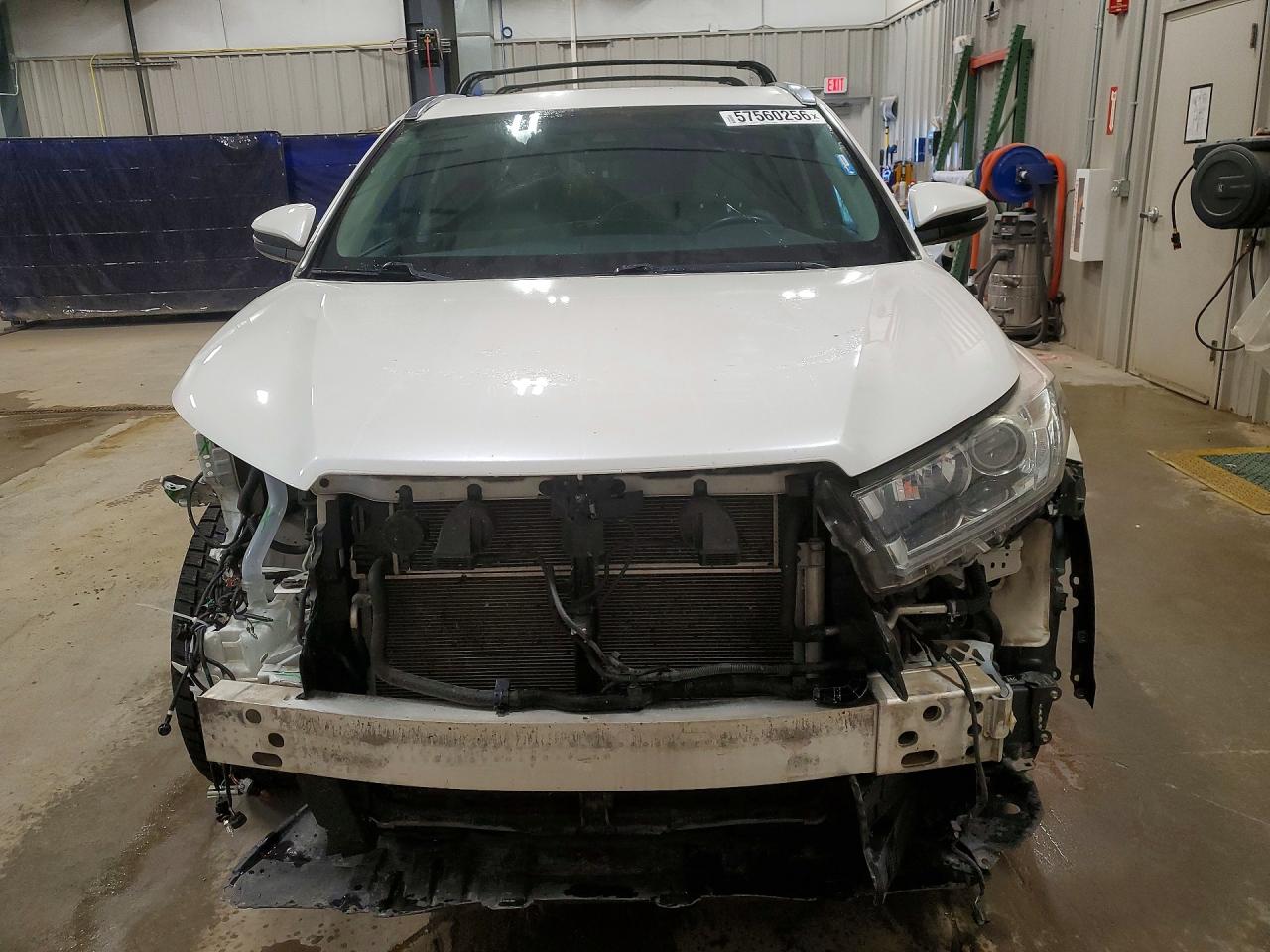 2018 Toyota Highlander Hybrid Limited White vin: 5TDDGRFH8JS049301