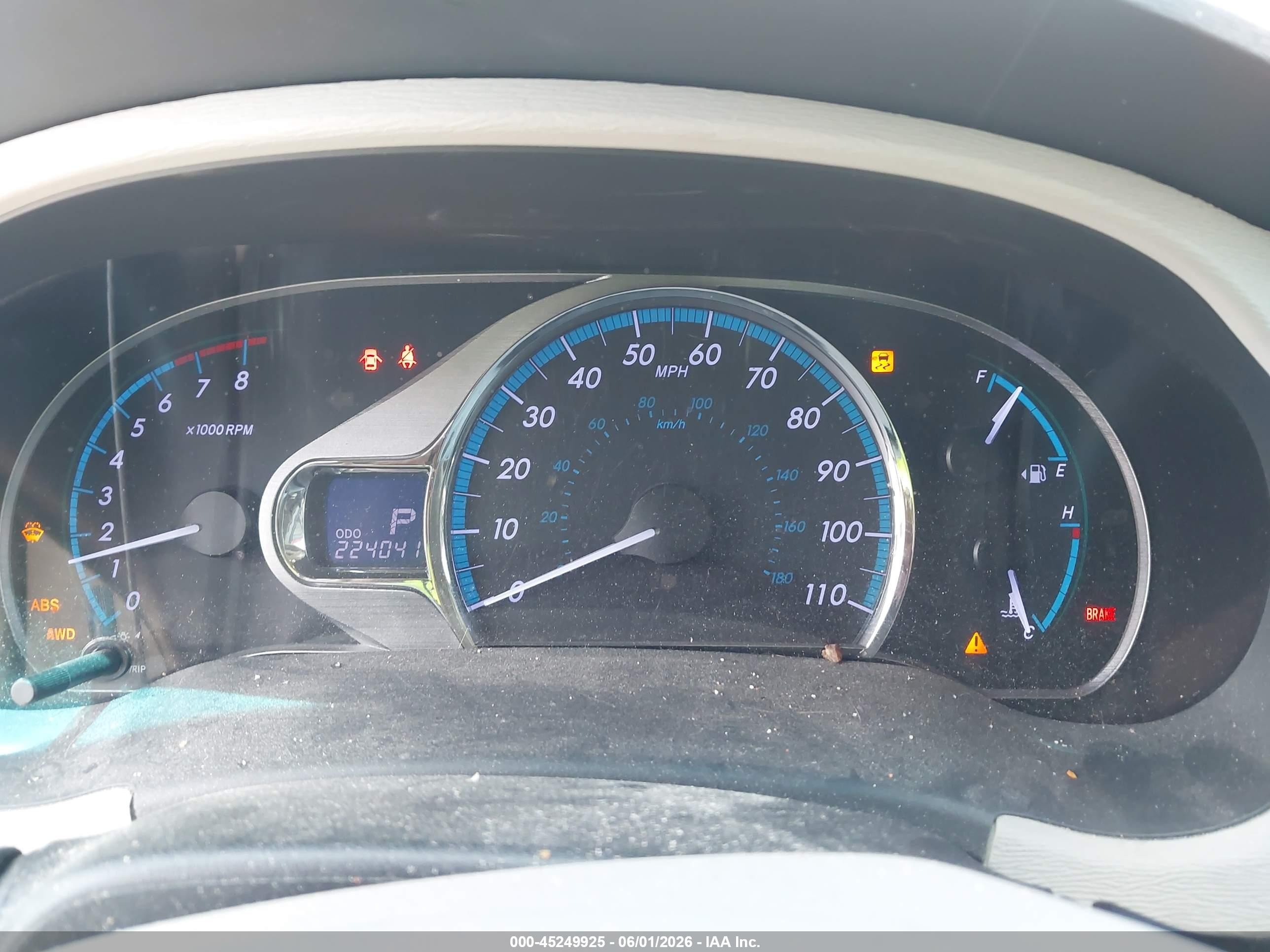2012 Toyota Sienna Xle 7 Passenger Gray vin: 5TDDK3DC1CS037707