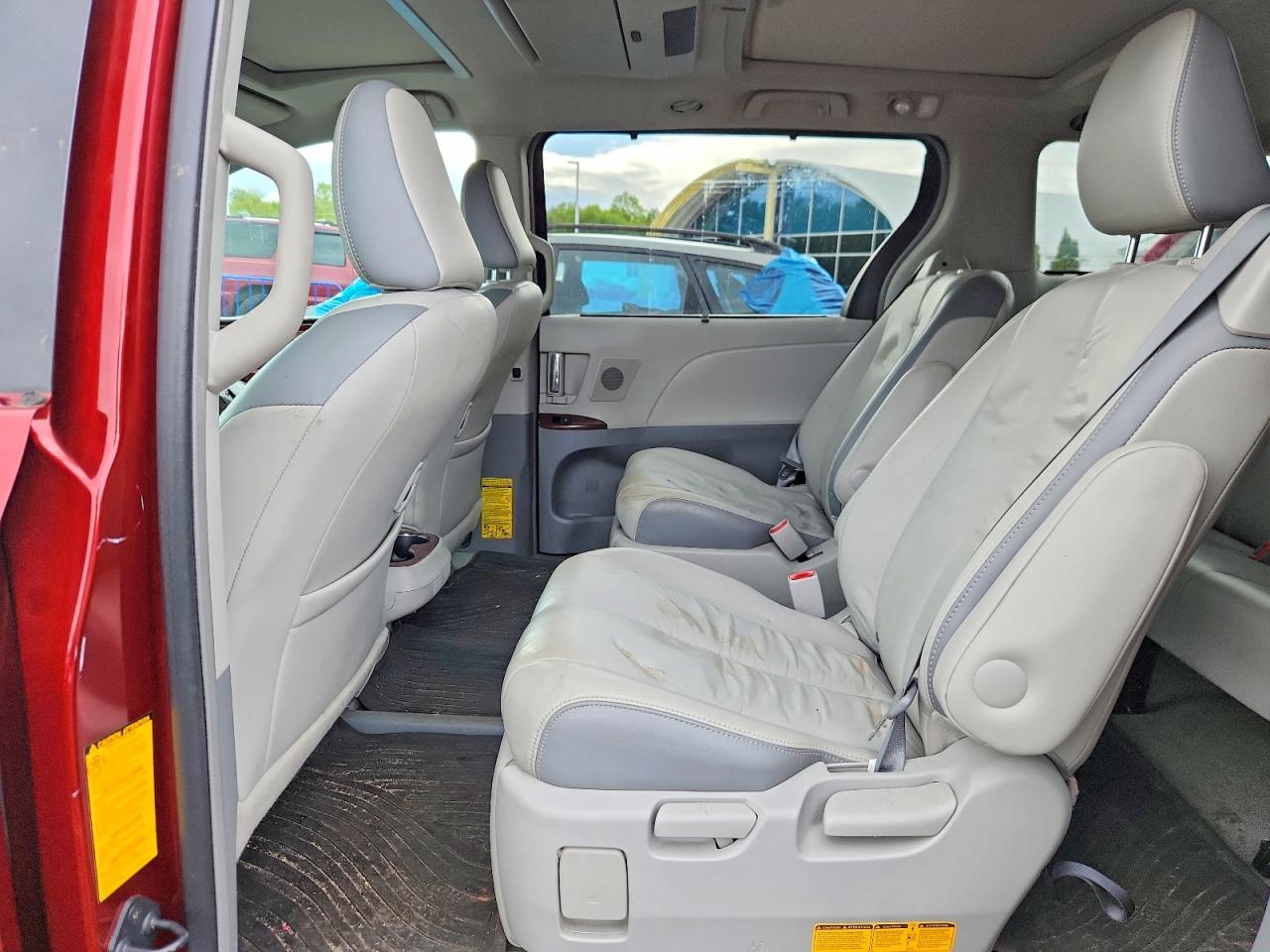 2013 Toyota Sienna Limited 7-passenger Красный vin: 5TDDK3DC1DS059305