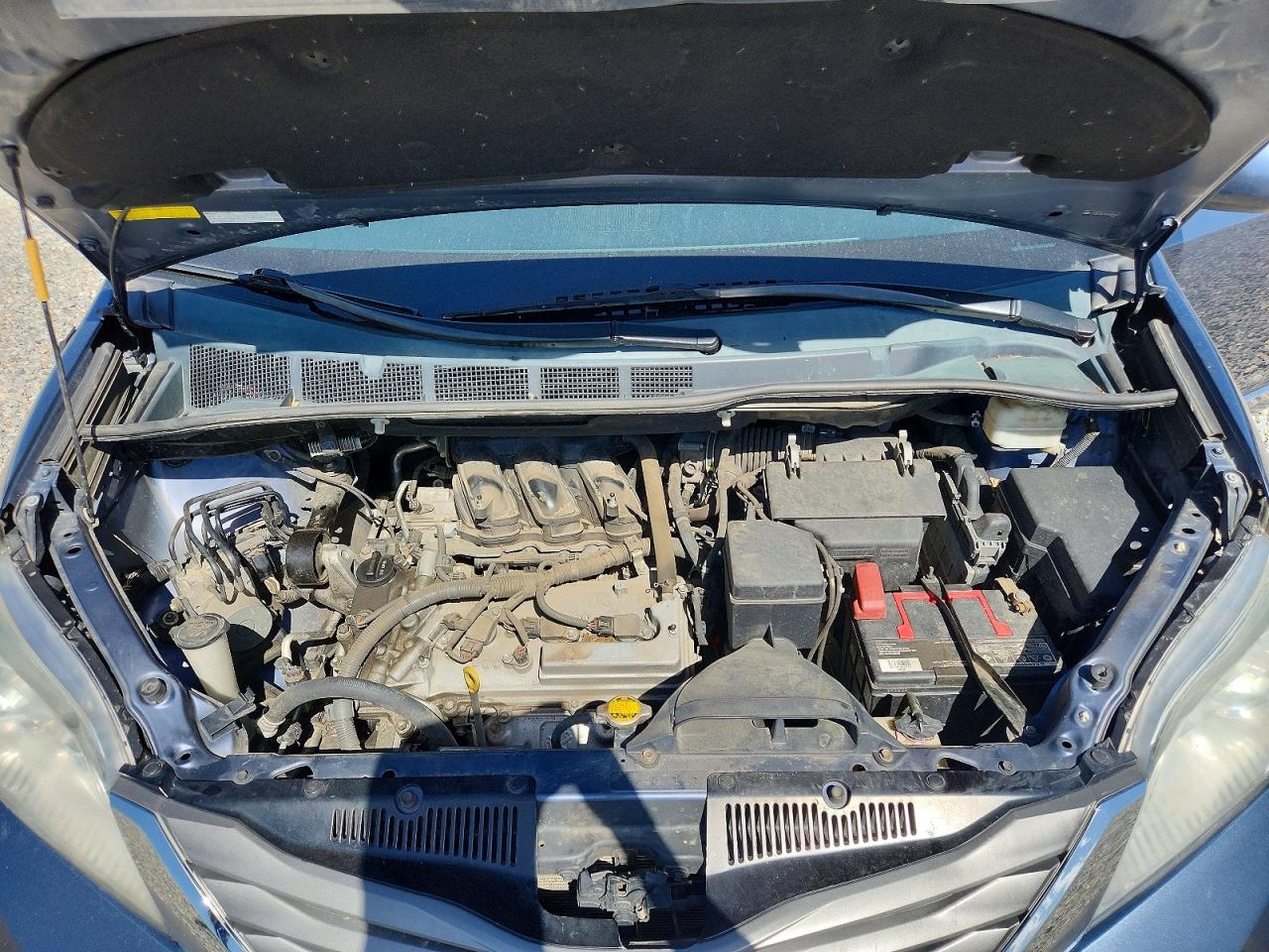 2013 Toyota Sienna Xle 7-passenger Blue vin: 5TDDK3DC1DS065900