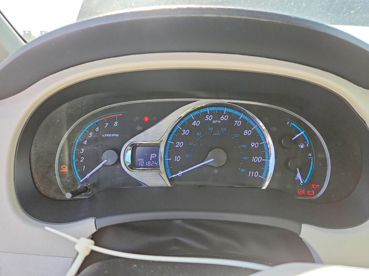 2013 Toyota Sienna Xle 7-passenger Blue vin: 5TDDK3DC1DS065900