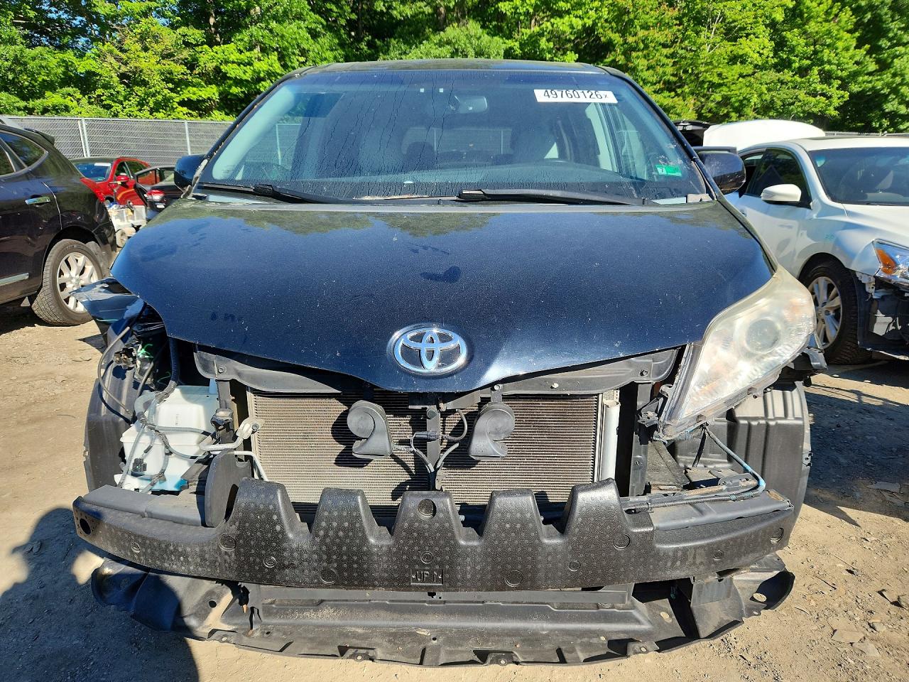 2015 Toyota Sienna Xle Premium 7-passenger Black vin: 5TDDK3DC1FS098754