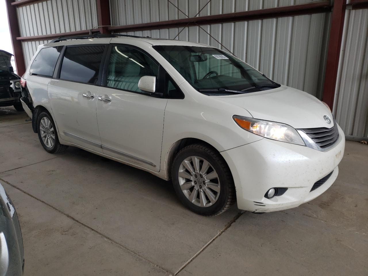 2015 Toyota Sienna Xle White vin: 5TDDK3DC1FS118758
