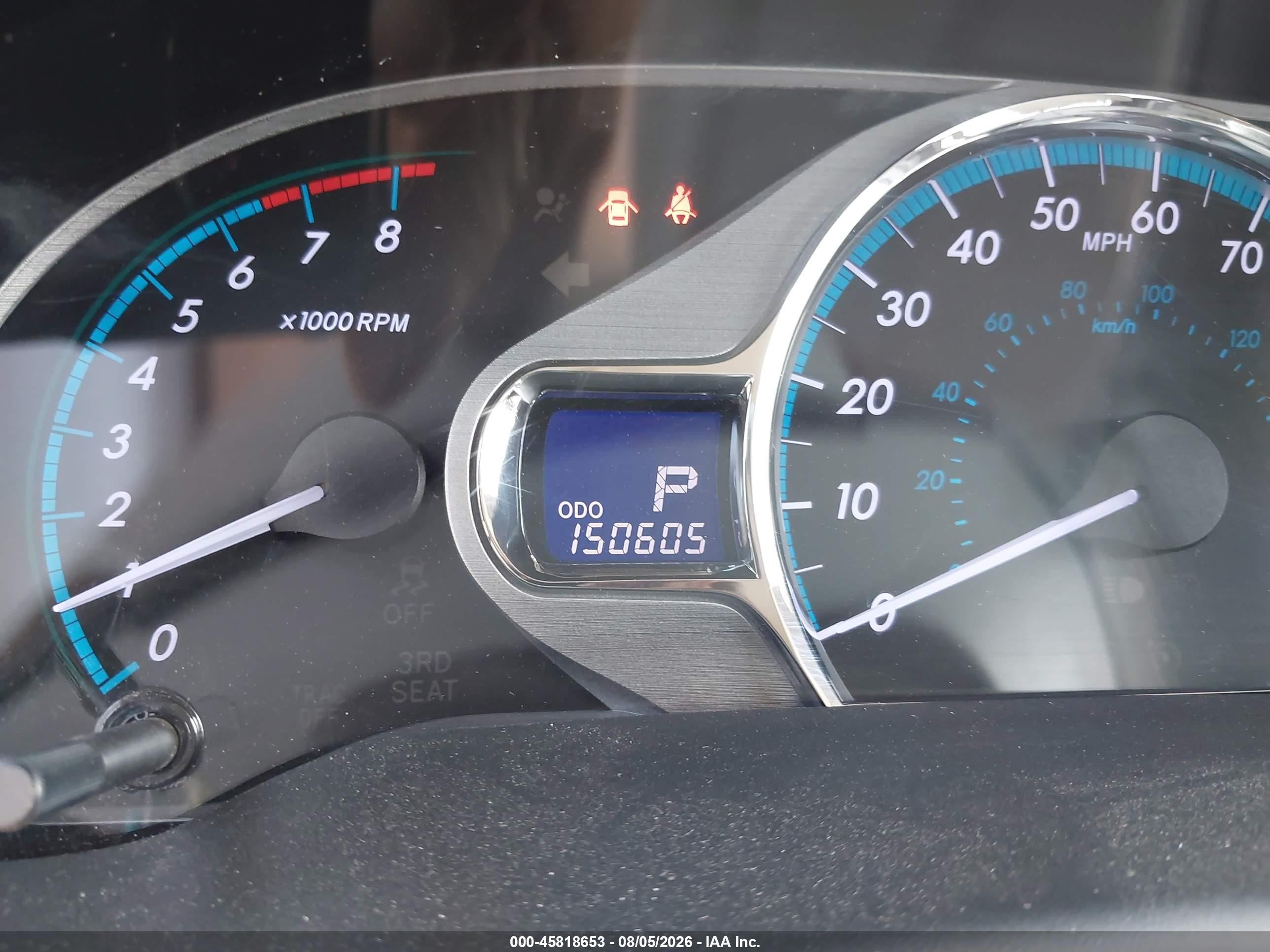 2013 Toyota Sienna Xle 7 Passenger Silver vin: 5TDDK3DC2DS056820