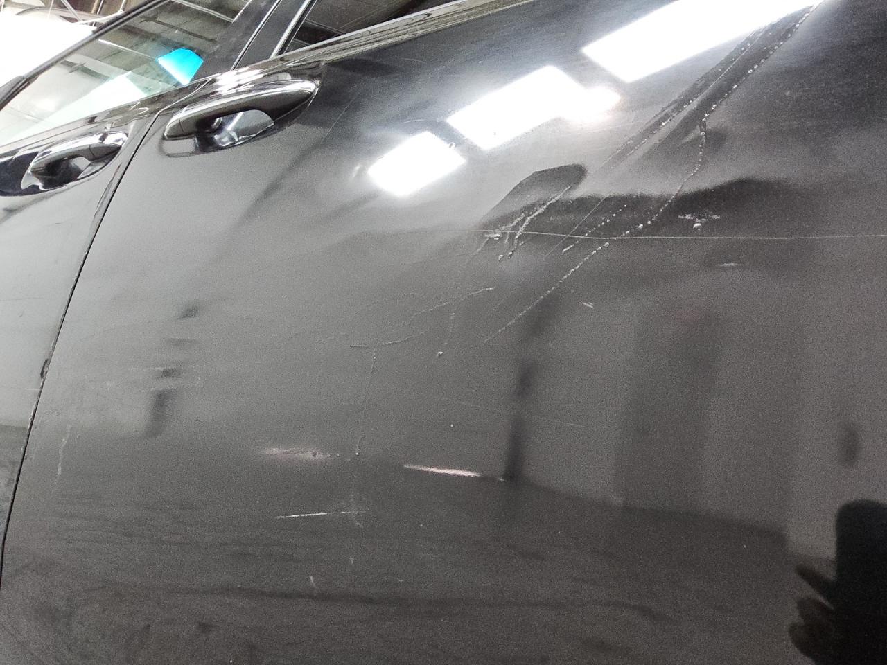 2014 Toyota Sienna Xle 7-passenger Black vin: 5TDDK3DC2ES086935 Damage: Left Sliding Door, Dent(S) W/ Paint Dmg, > 12 Inches