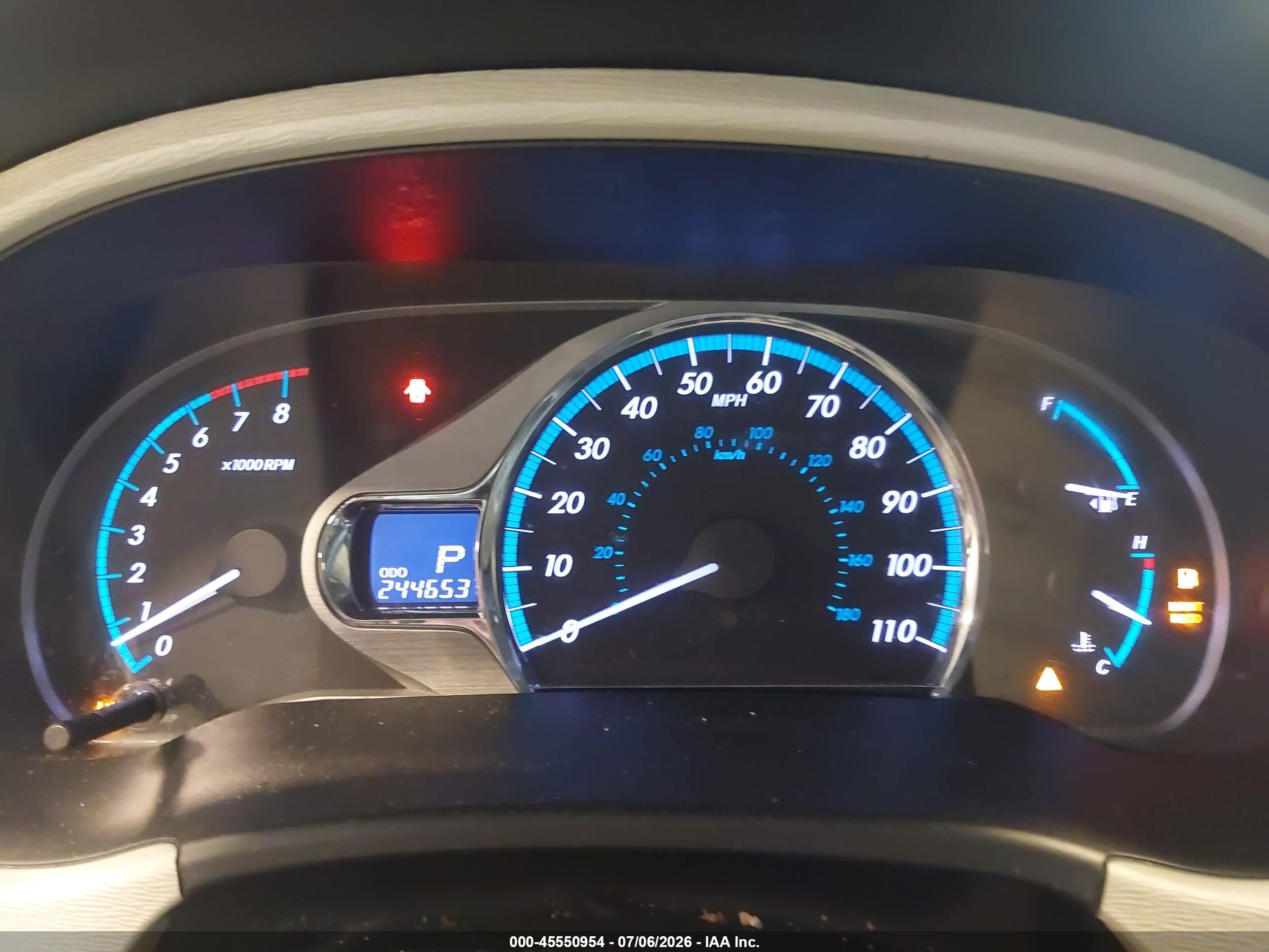 2013 Toyota Sienna Xle 7 Passenger Black vin: 5TDDK3DC3DS066692