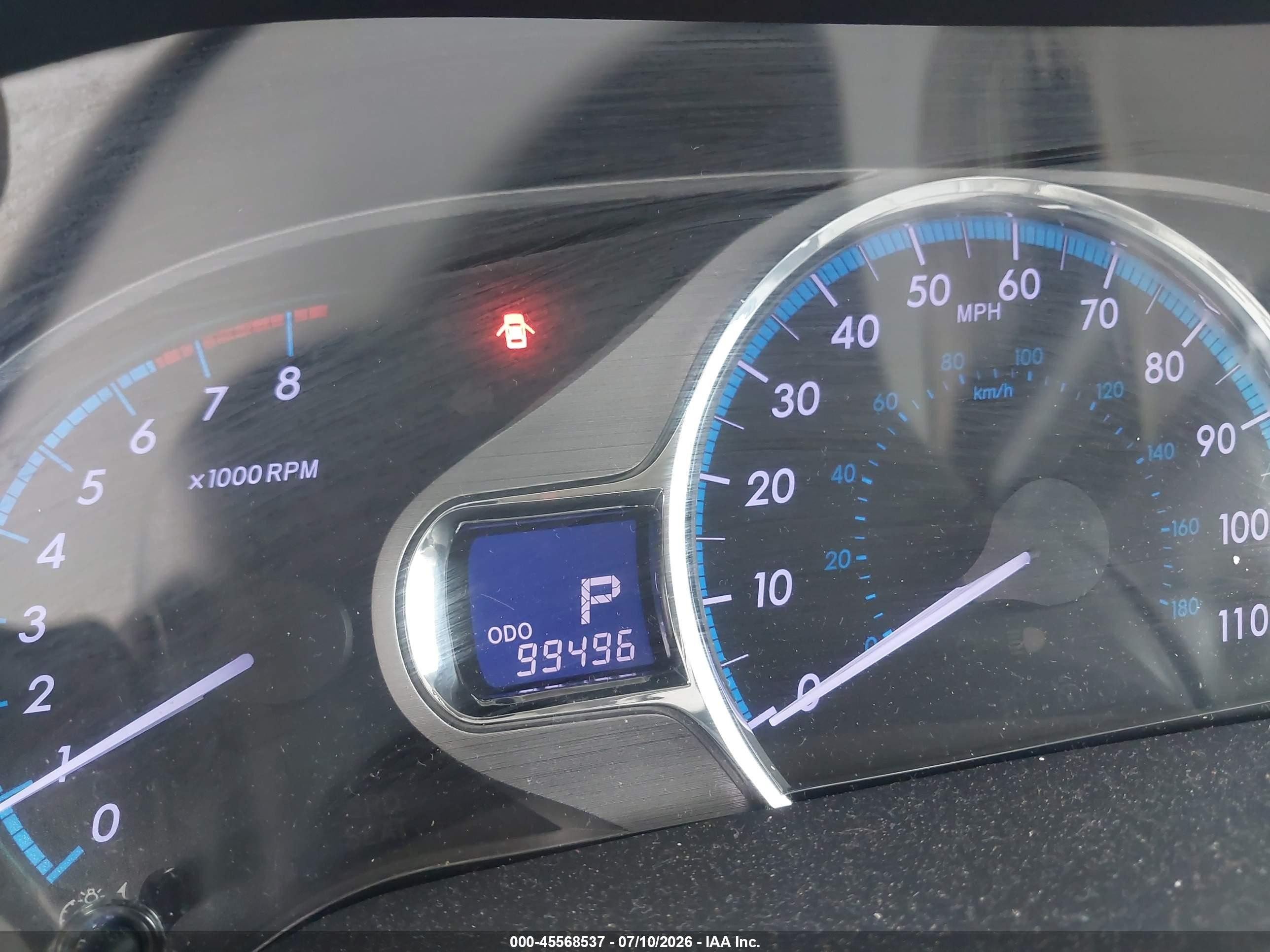 2013 Toyota Sienna Xle 7 Passenger Red vin: 5TDDK3DC4DS053479