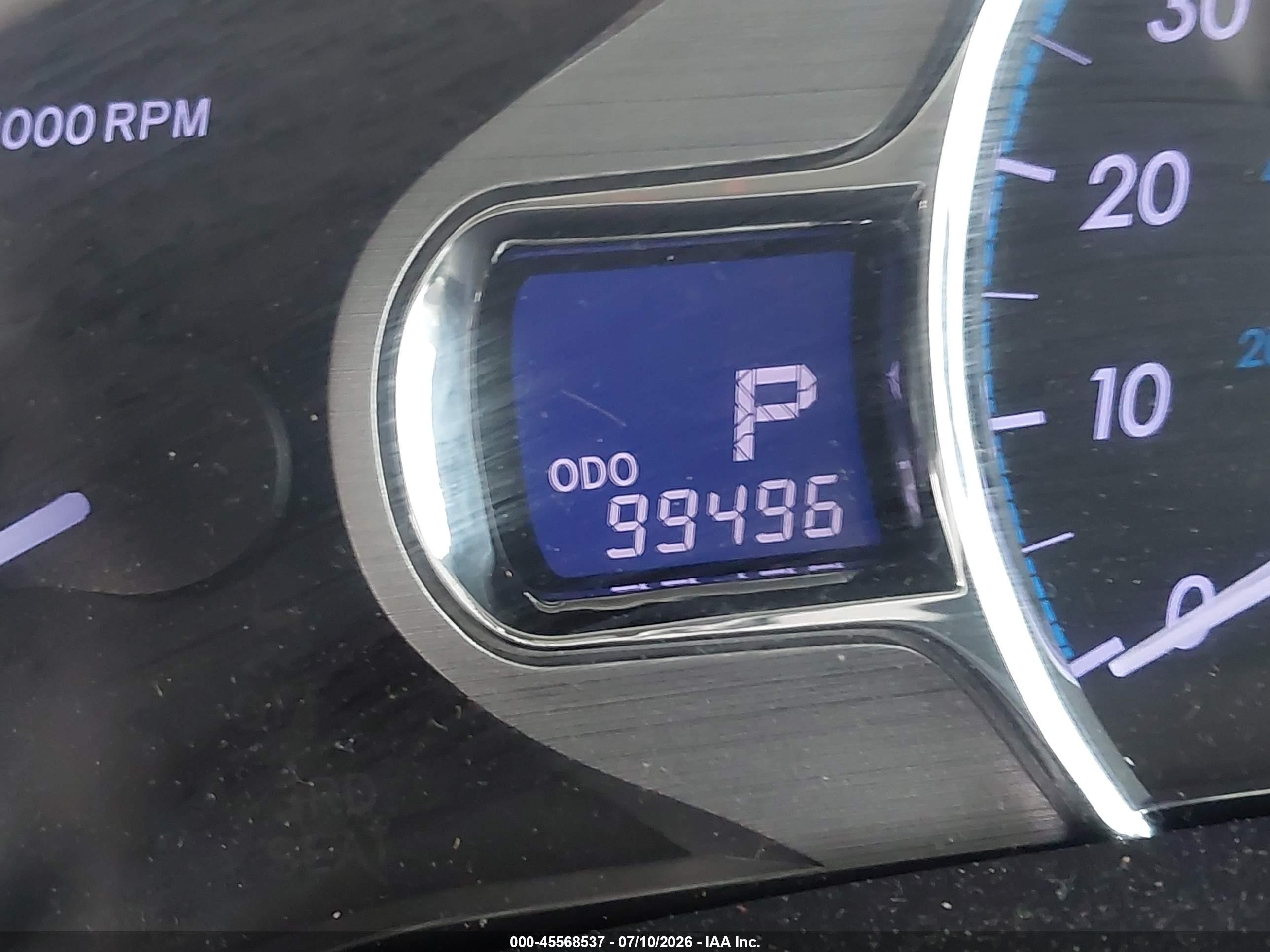 2013 Toyota Sienna Xle 7 Passenger Red vin: 5TDDK3DC4DS053479