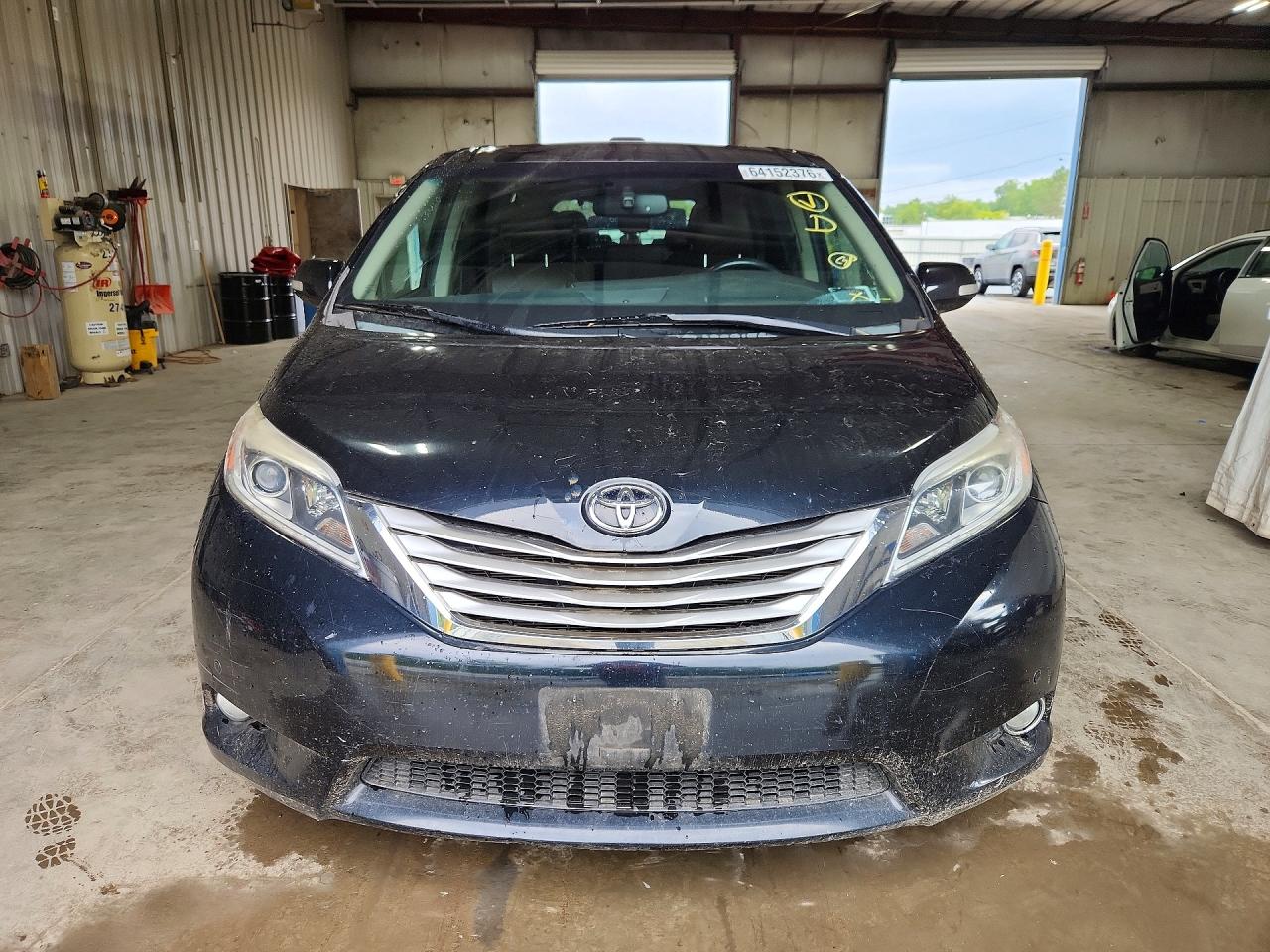 2015 Toyota Sienna Limited Premium 7-passenger Black vin: 5TDDK3DC4FS100416