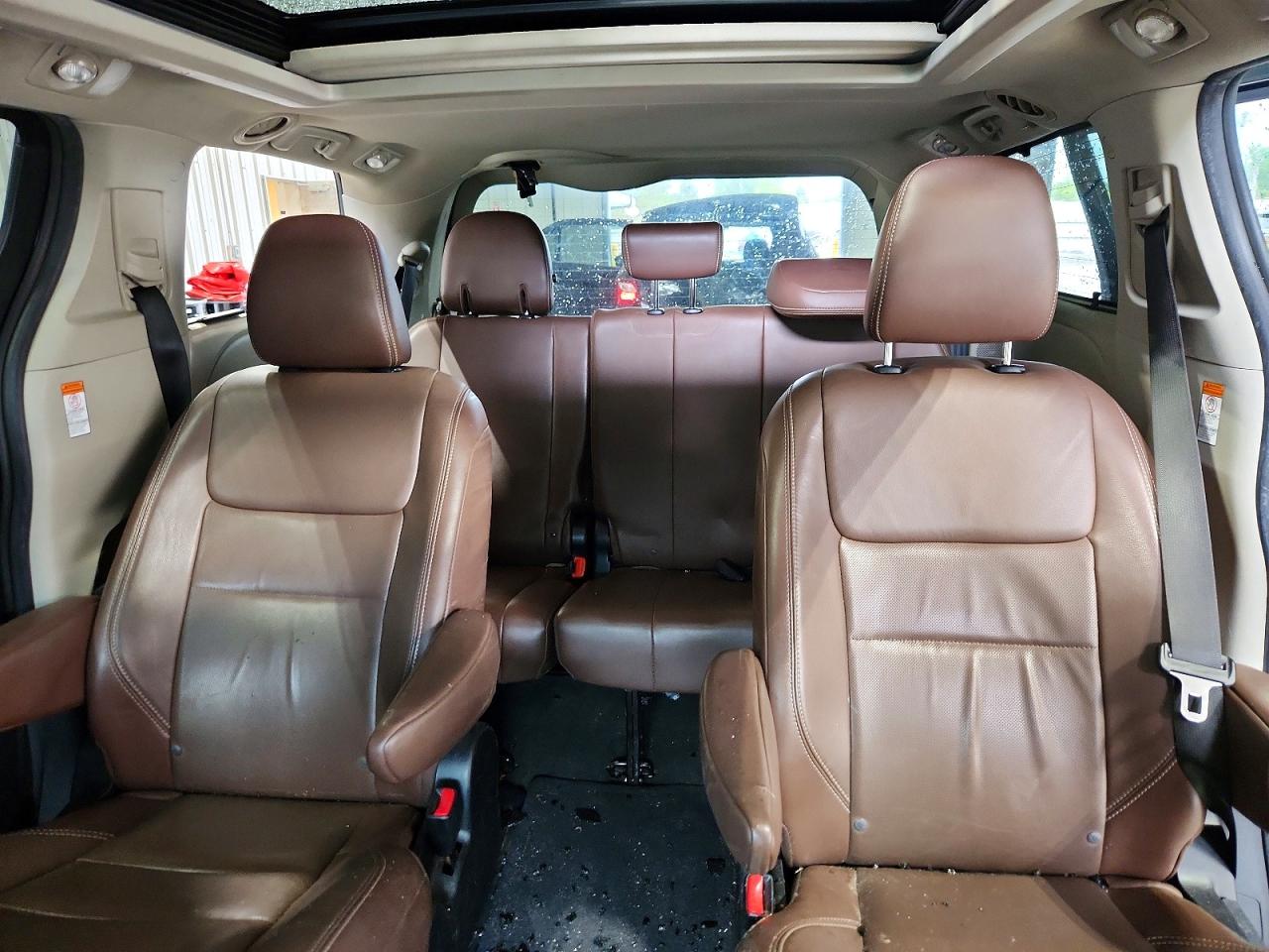 2015 Toyota Sienna Limited Premium 7-passenger Black vin: 5TDDK3DC4FS100416