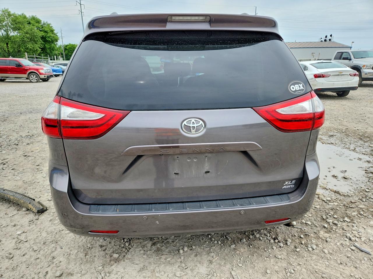2015 Toyota Sienna Xle Premium 7-passenger Gray vin: 5TDDK3DC4FS109777