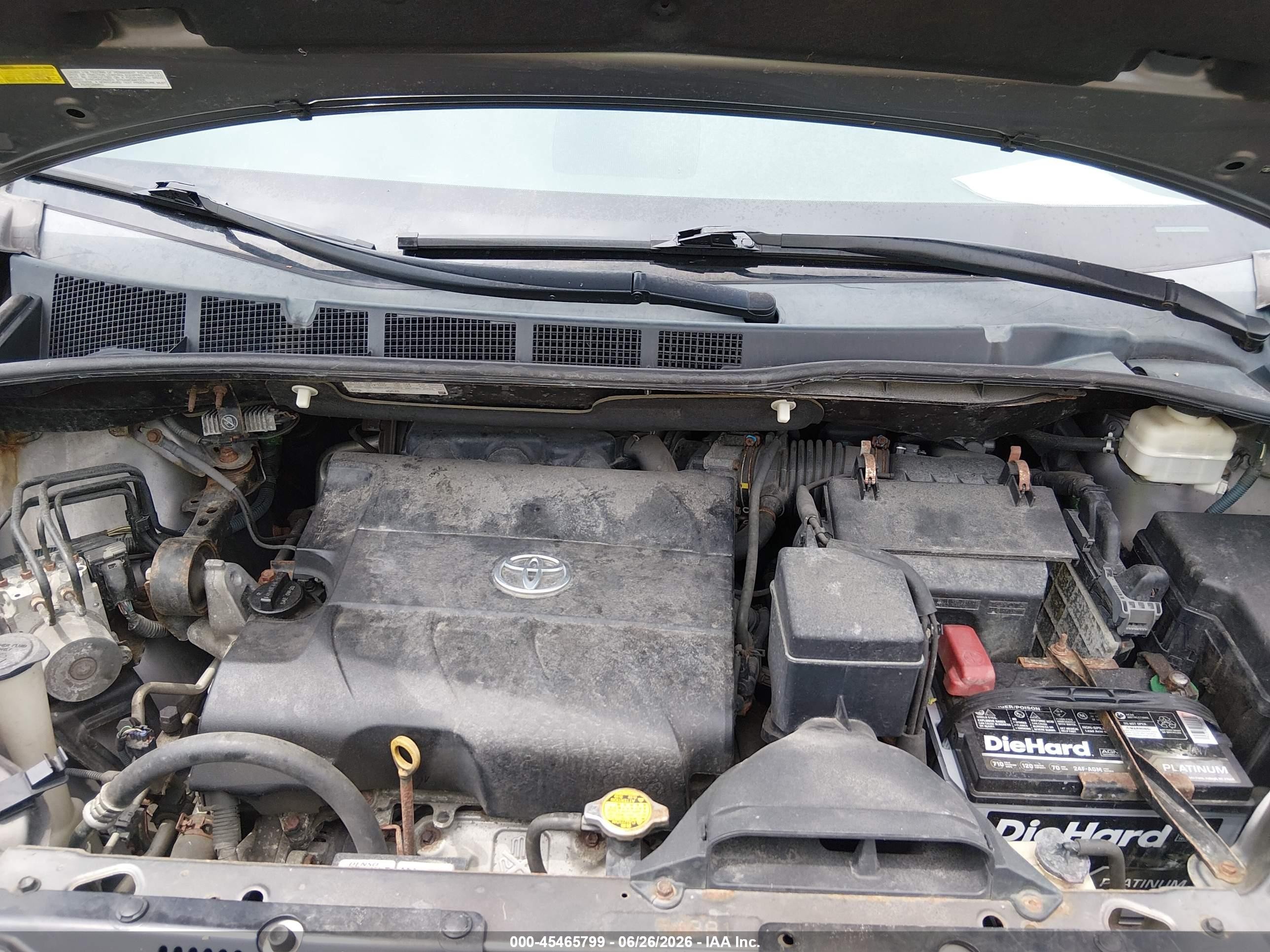 2011 Toyota Sienna Limited Gray vin: 5TDDK3DC5BS011318
