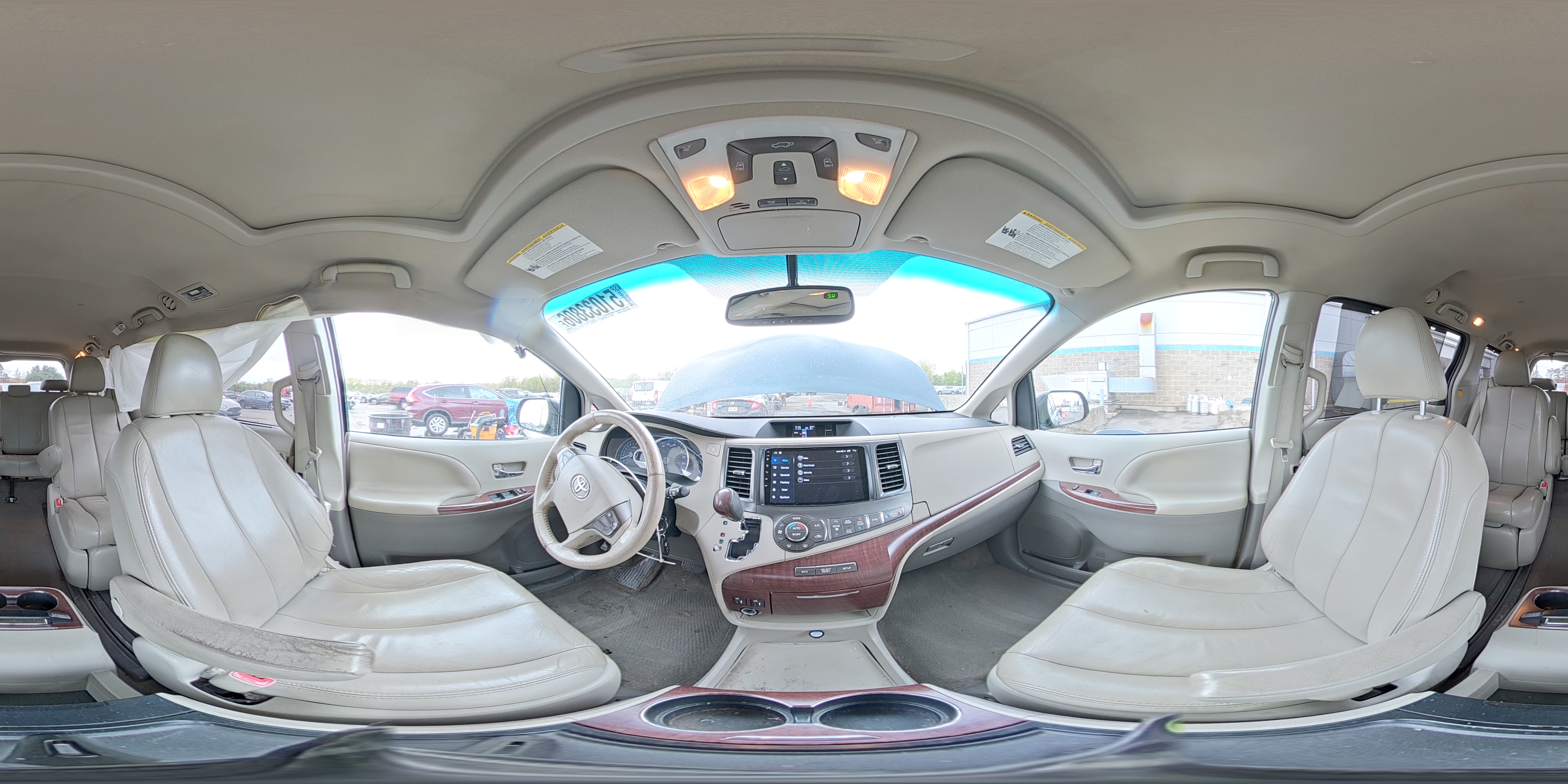 2012 Toyota Sienna Xle 7-passenger Blue vin: 5TDDK3DC5CS043316