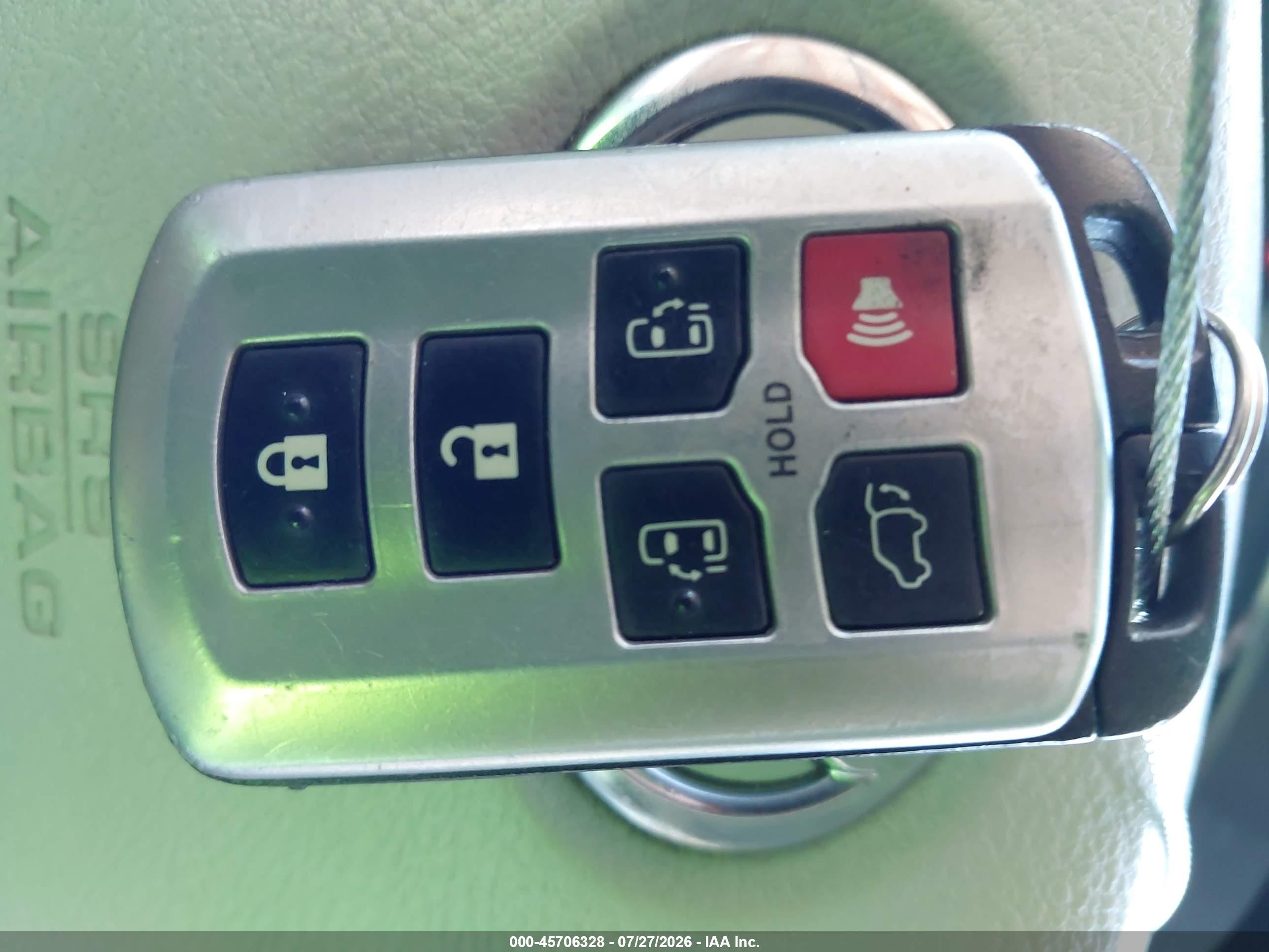 2013 Toyota Sienna Limited 7 Passenger Серый vin: 5TDDK3DC5DS050607
