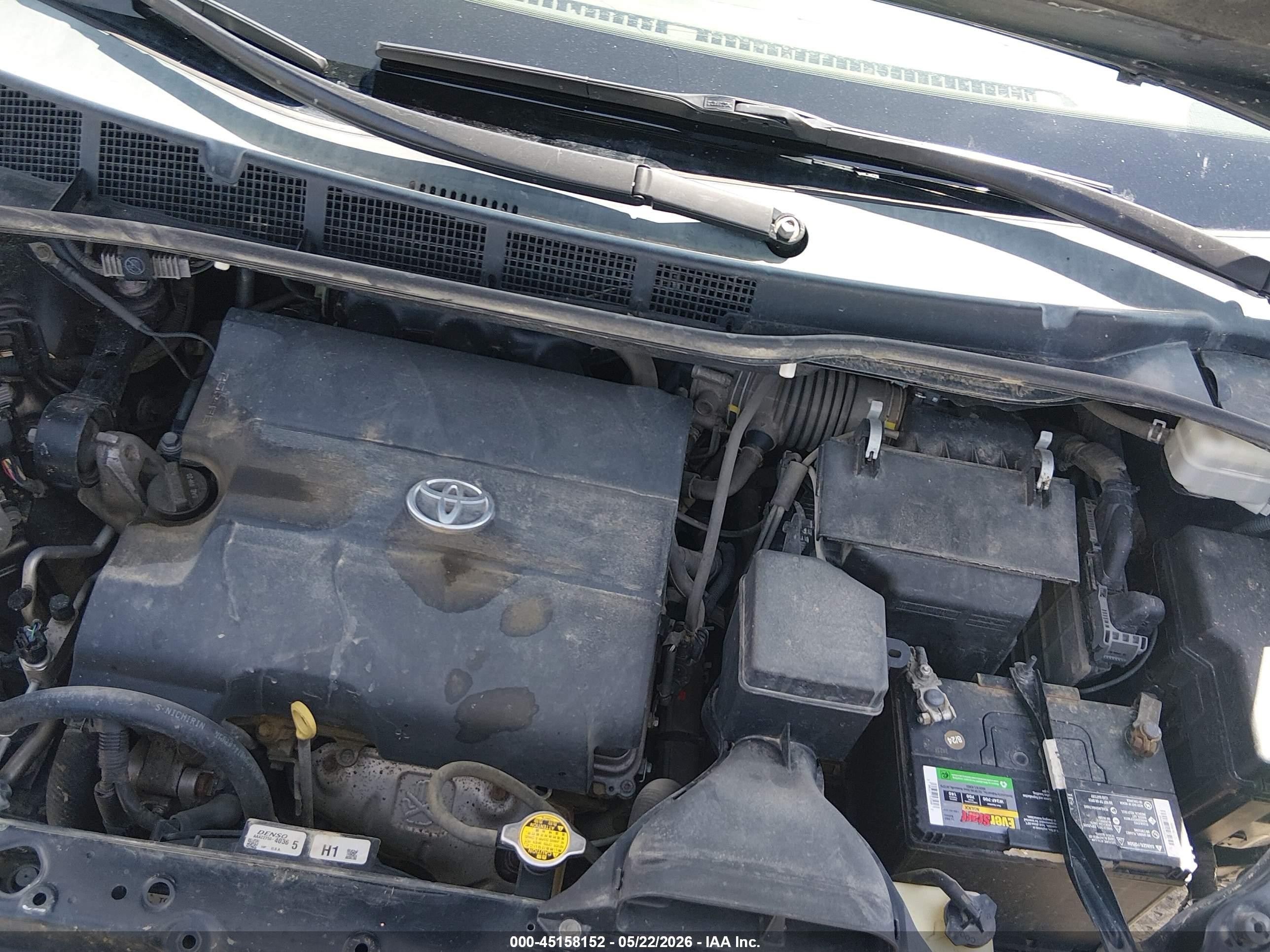 2013 Toyota Sienna Xle 7 Passenger Black vin: 5TDDK3DC5DS052101
