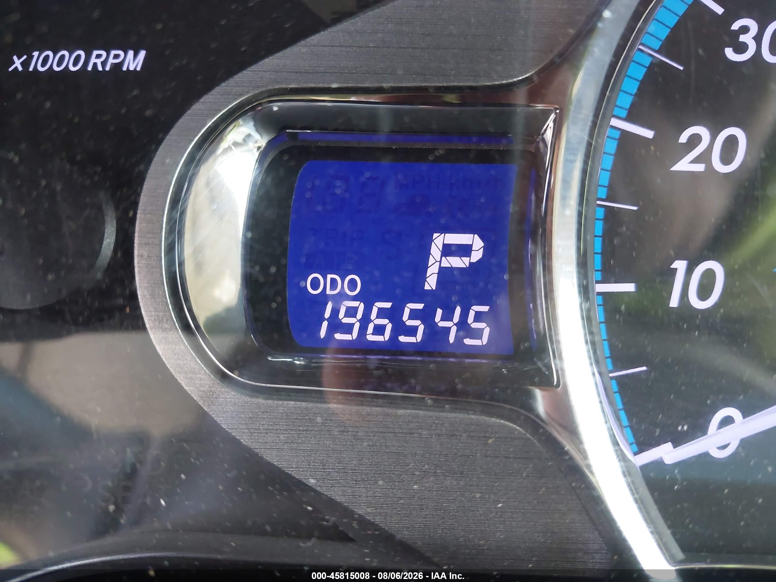 2013 Toyota Sienna Xle 7 Passenger Blue vin: 5TDDK3DC5DS057721