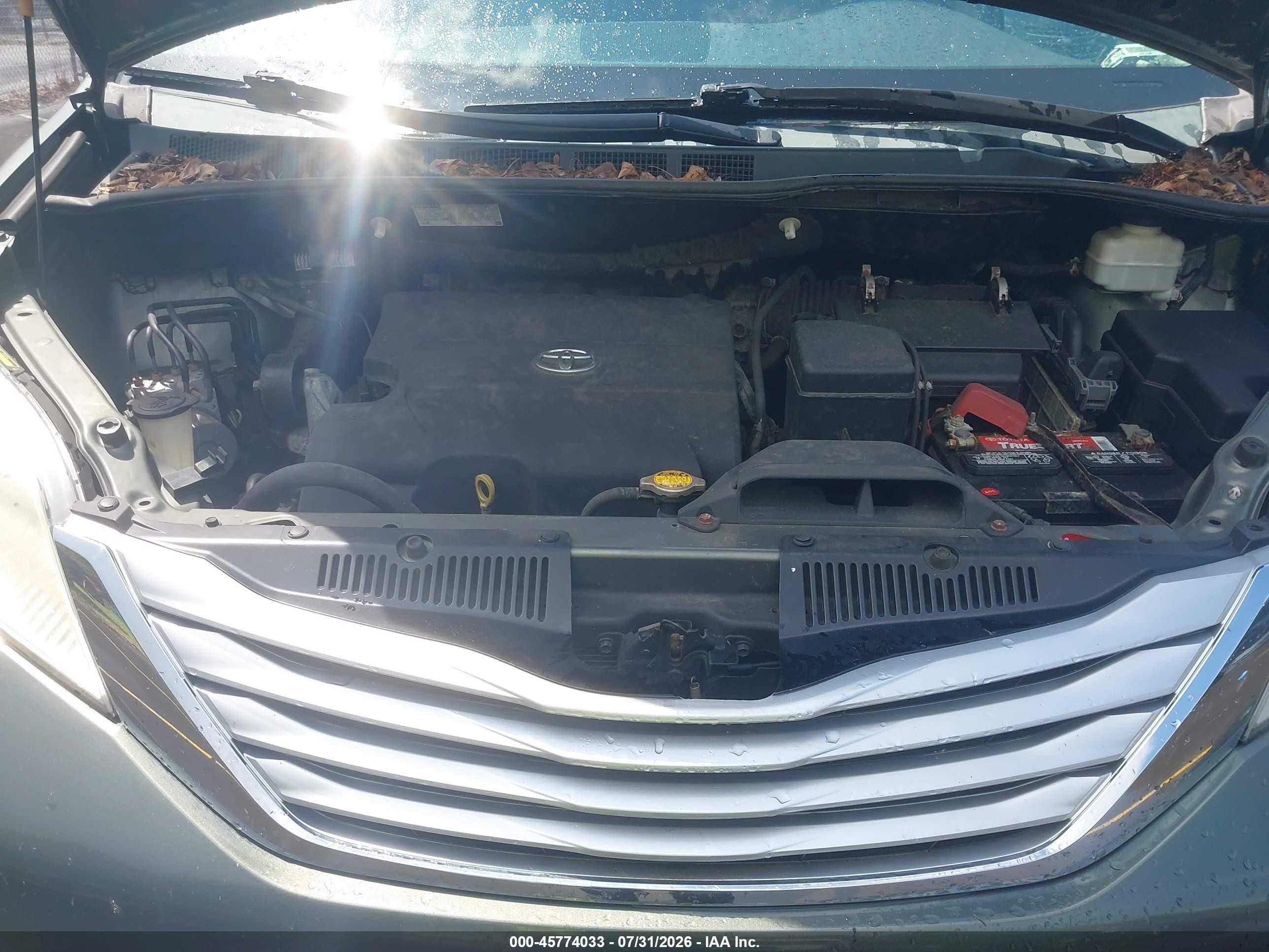 2013 Toyota Sienna Limited 7 Passenger Teal vin: 5TDDK3DC5DS065138