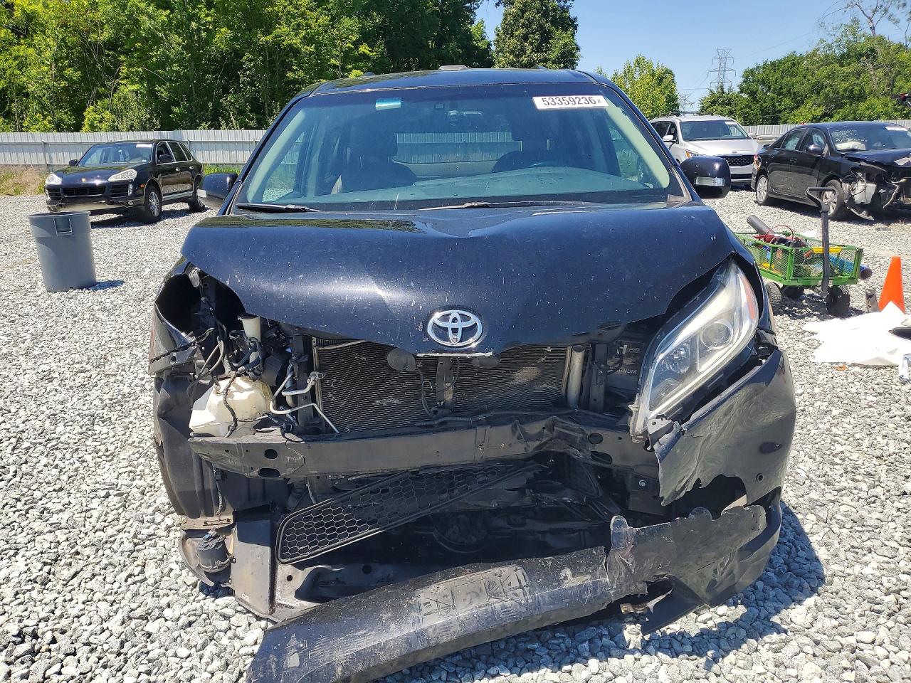 2015 Toyota Sienna Limited Premium 7-passenger Black vin: 5TDDK3DC5FS098837