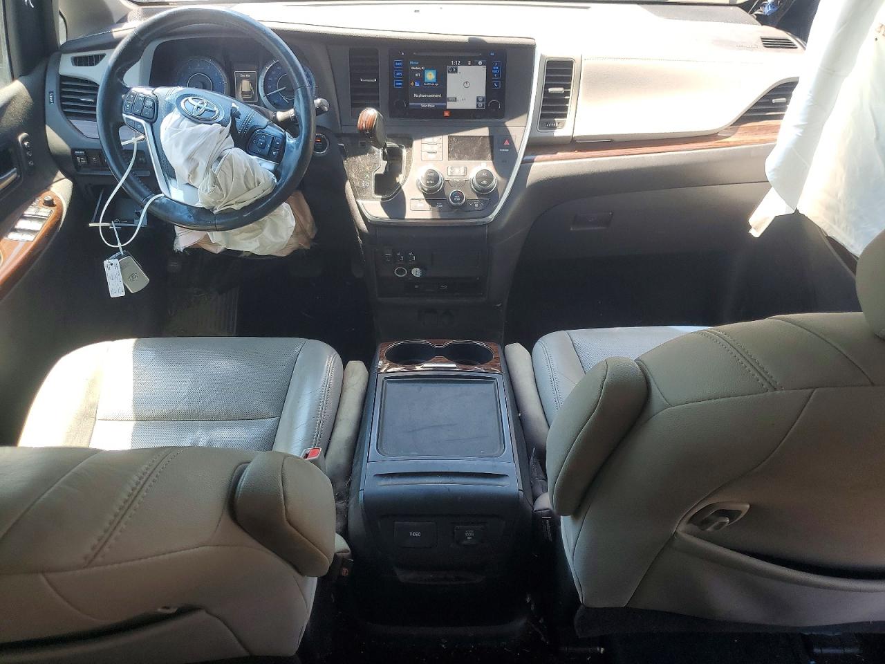 2015 Toyota Sienna Limited Premium 7-passenger Синий vin: 5TDDK3DC5FS123249
