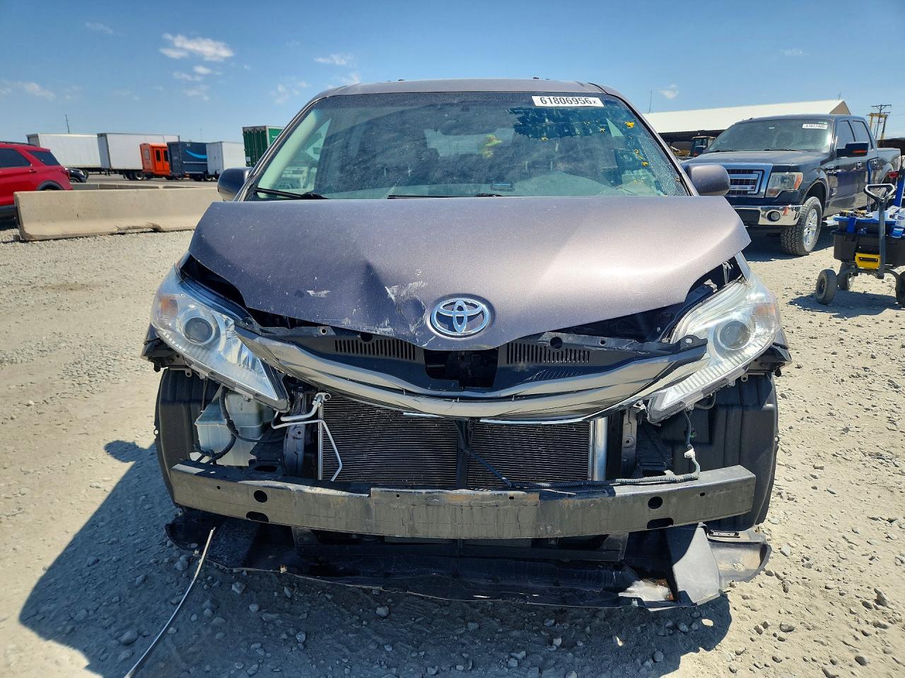 2012 Toyota Sienna Xle 7-passenger Gray vin: 5TDDK3DC6CS044295