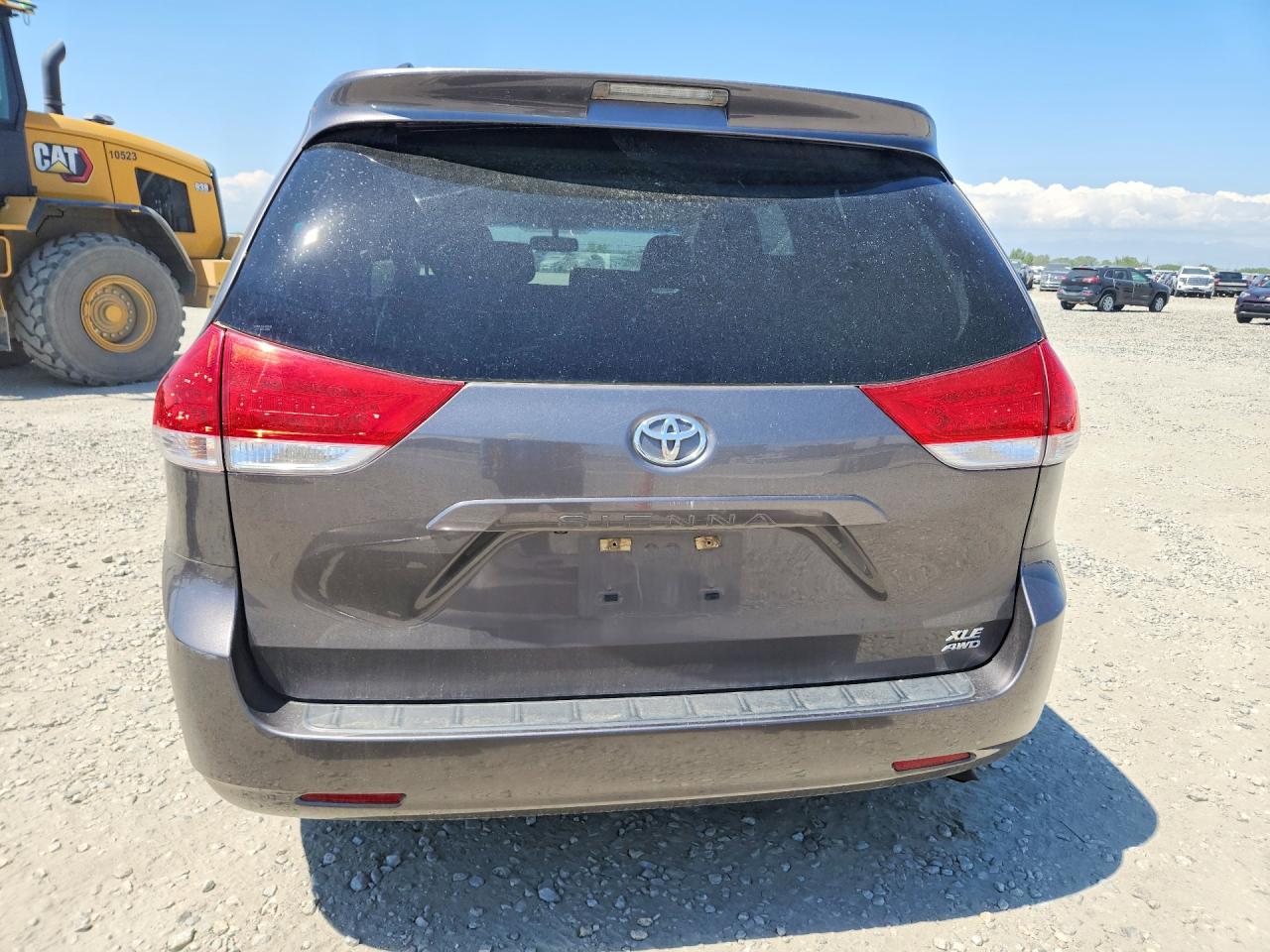 2012 Toyota Sienna Xle 7-passenger Gray vin: 5TDDK3DC6CS044295