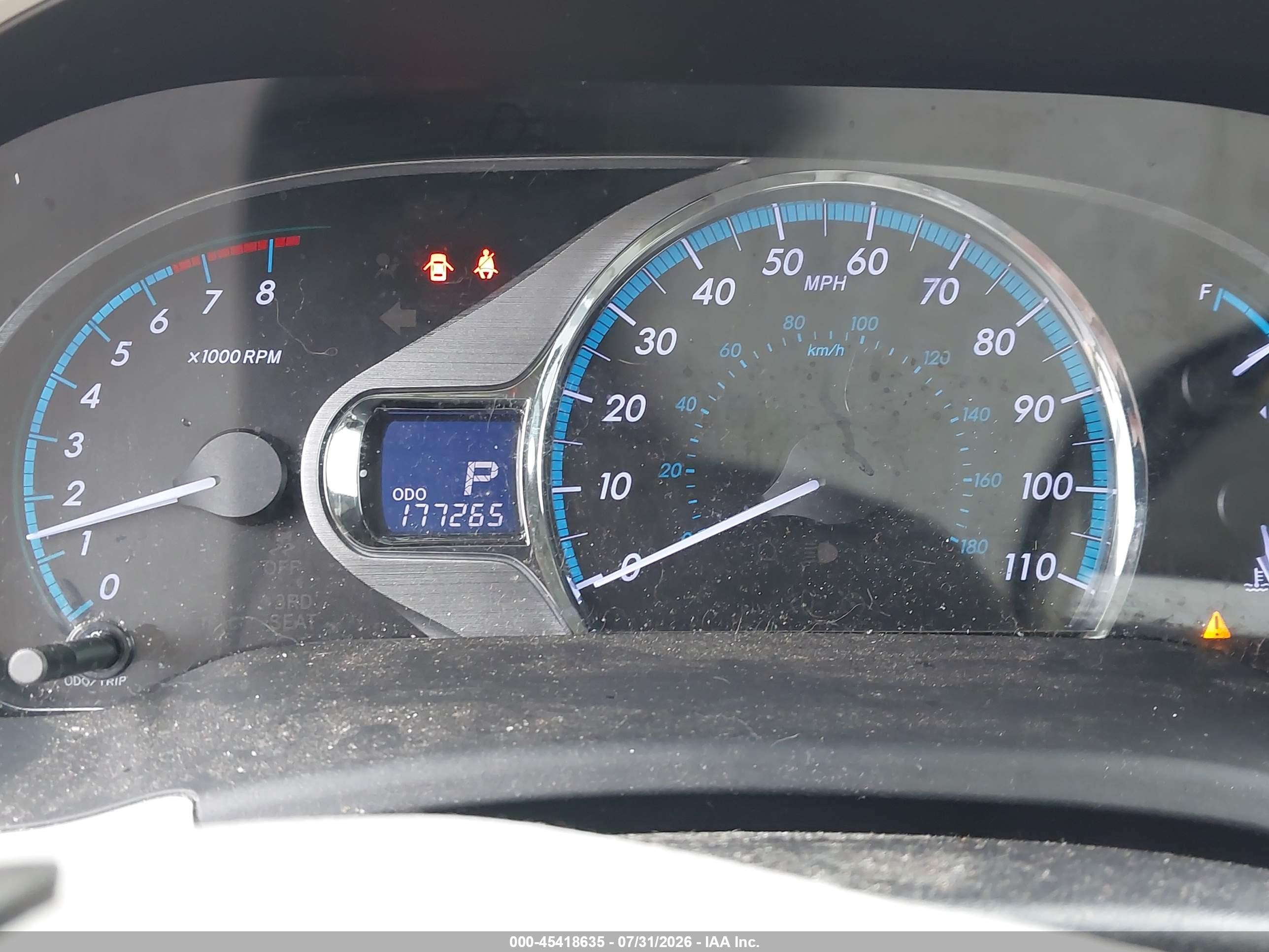 2012 Toyota Sienna Xle 7 Passenger Silver vin: 5TDDK3DC6CS047939