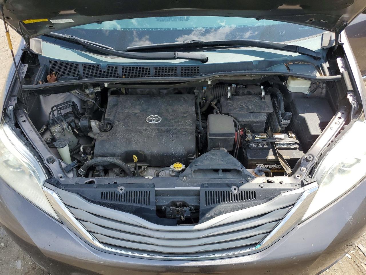2013 Toyota Sienna Xle 7-passenger Gray vin: 5TDDK3DC6DS051801