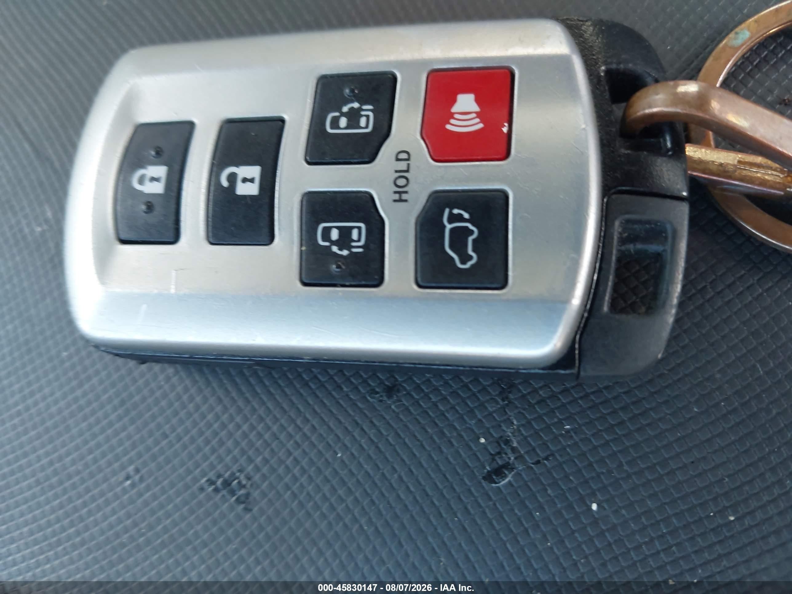 2014 Toyota Sienna Xle/limited Black vin: 5TDDK3DC6ES081964