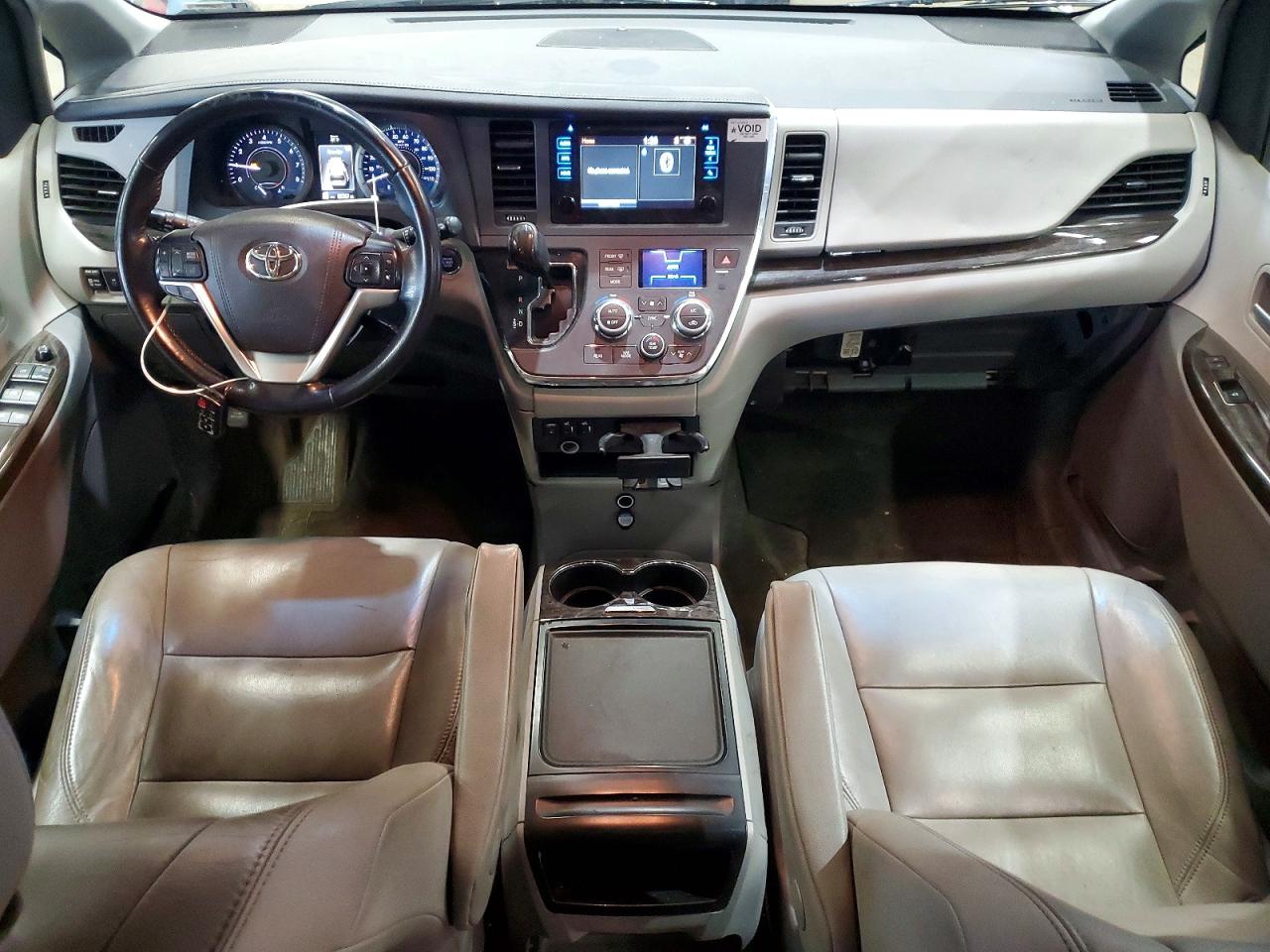 2015 Toyota Sienna Xle 7-passenger Blue vin: 5TDDK3DC6FS110817