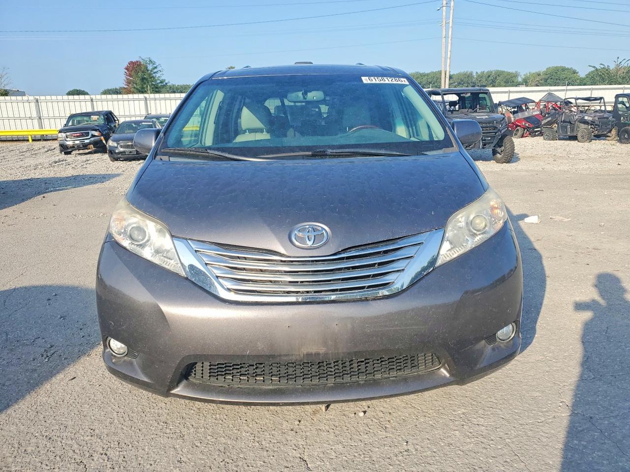 2012 Toyota Sienna Limited 7-passenger Charcoal vin: 5TDDK3DC7CS036335