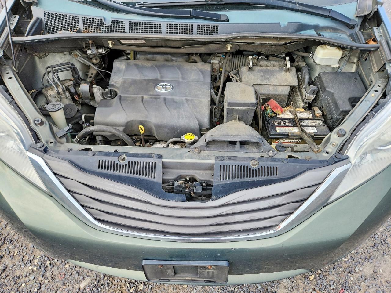 2013 Toyota Sienna Бирюзовый vin: 5TDDK3DC7DS061818