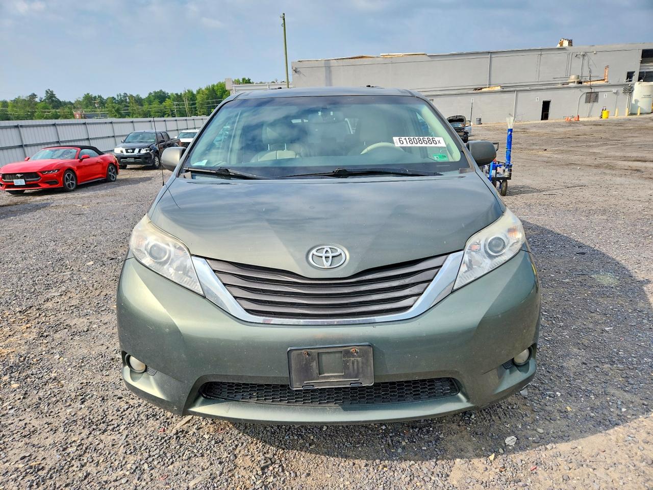 2013 Toyota Sienna Бирюзовый vin: 5TDDK3DC7DS061818