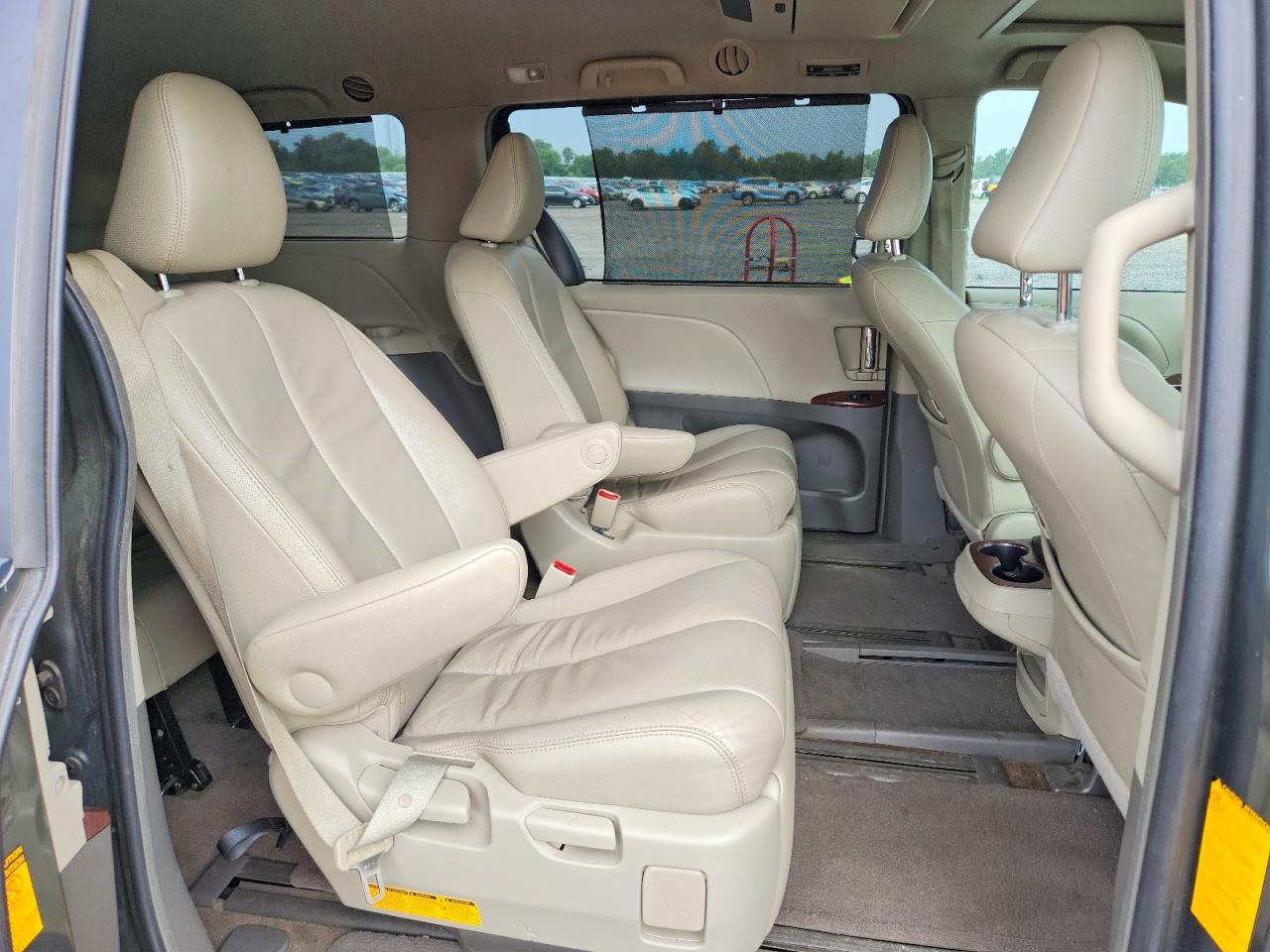 2013 Toyota Sienna Бирюзовый vin: 5TDDK3DC7DS061818