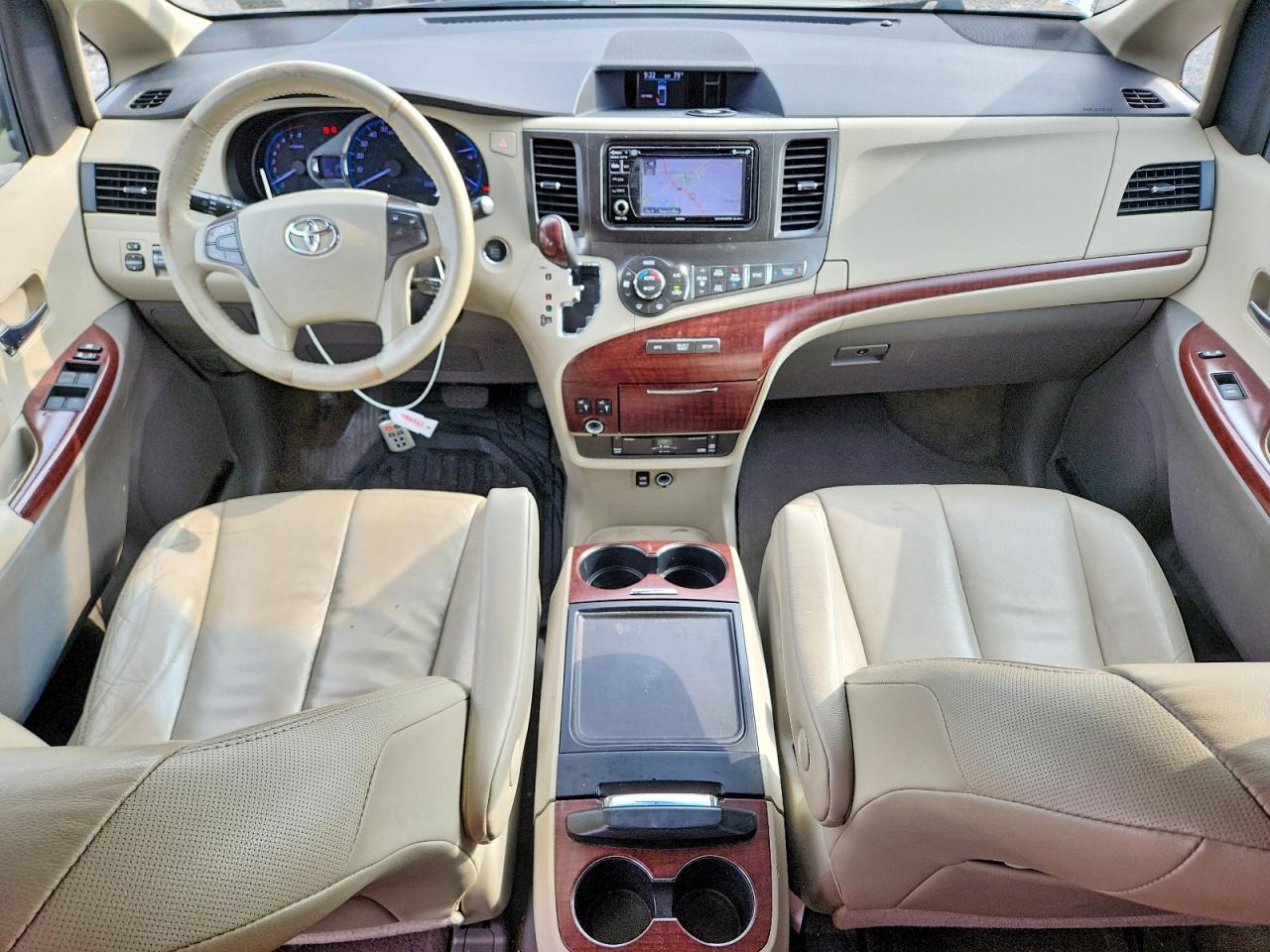 2013 Toyota Sienna Бирюзовый vin: 5TDDK3DC7DS061818