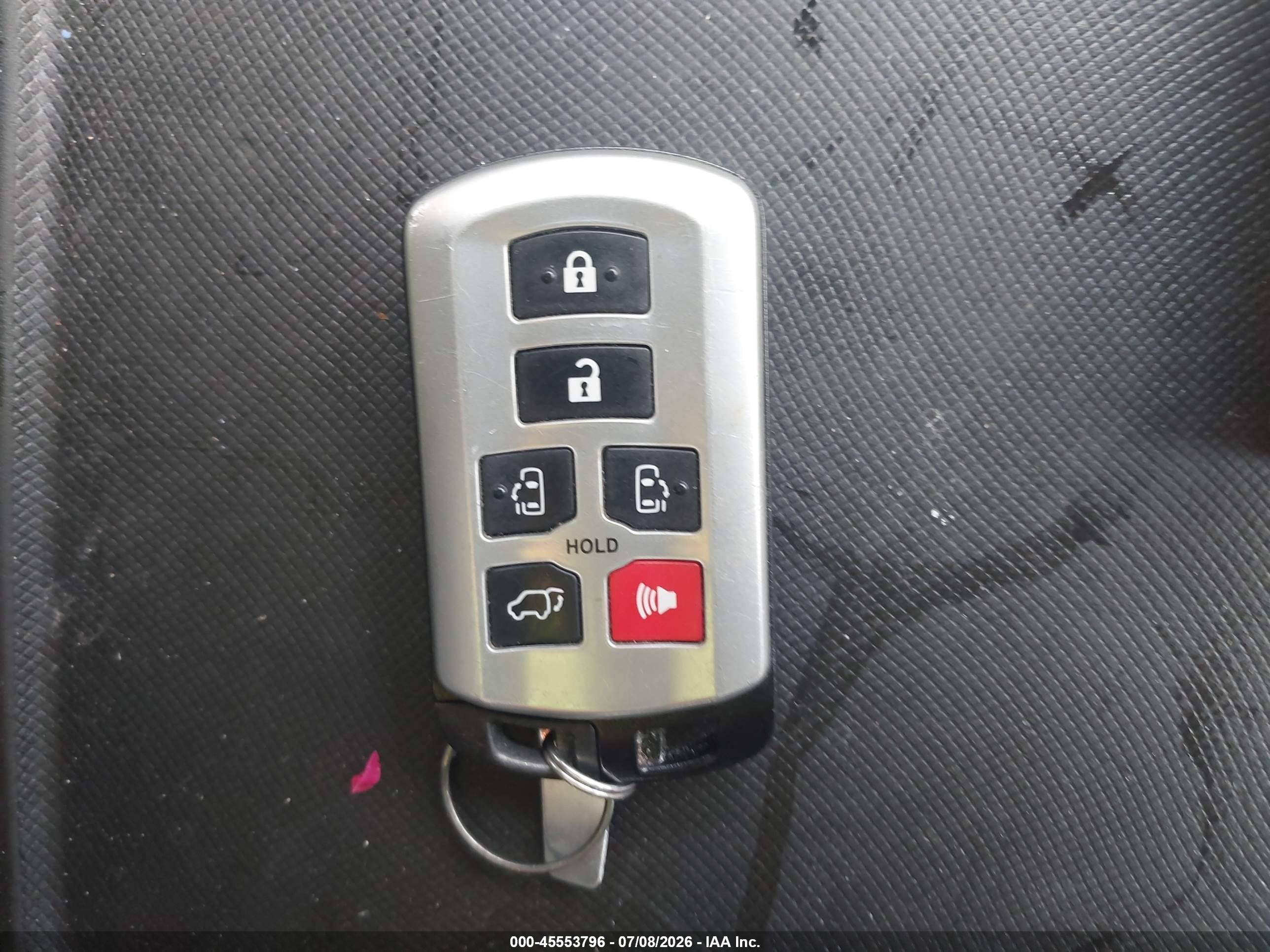 2014 Toyota Sienna Xle 7 Passenger Gray vin: 5TDDK3DC7ES090608