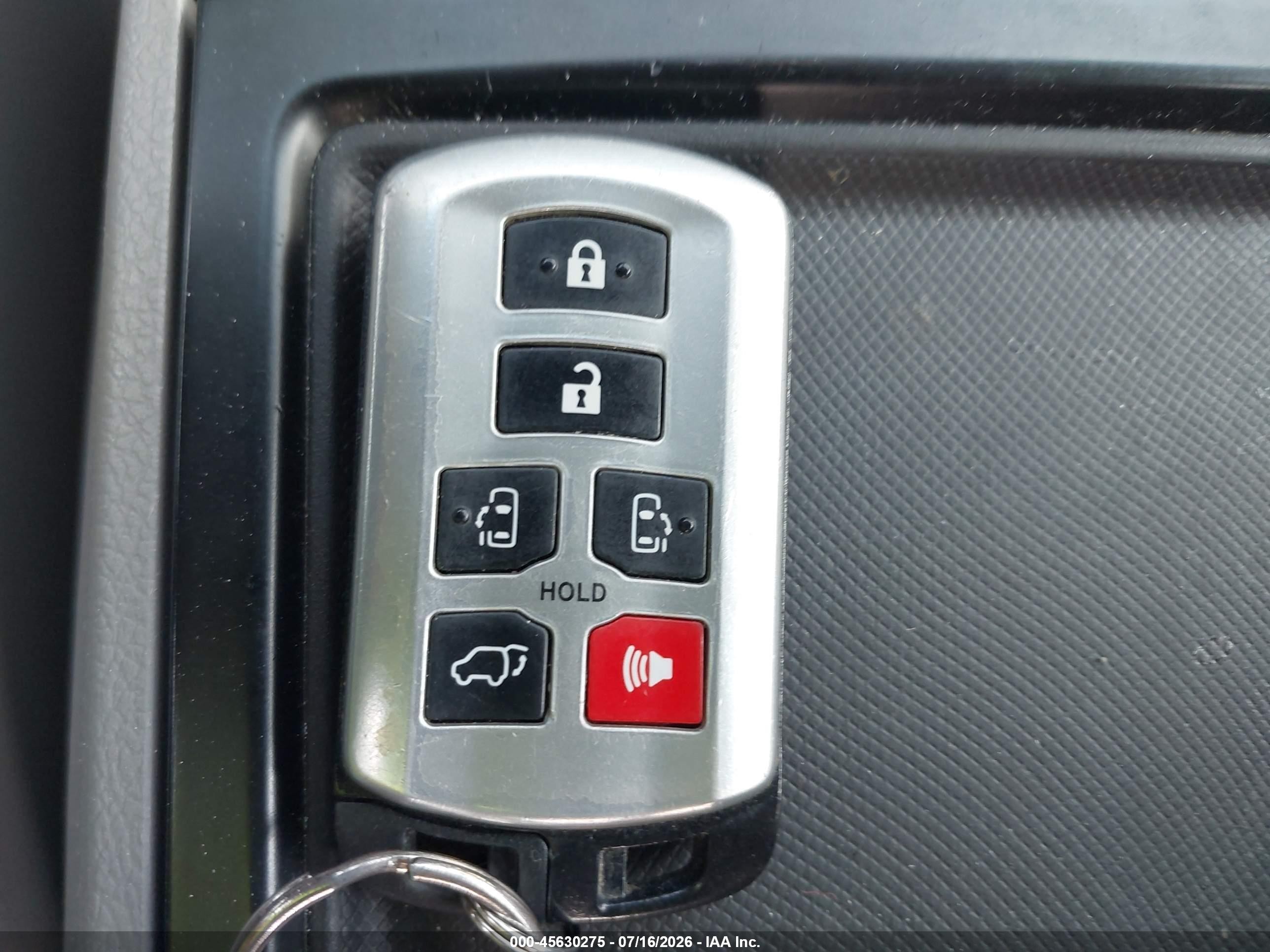 2015 Toyota Sienna Xle Premium 7 Passenger Gray vin: 5TDDK3DC7FS100782