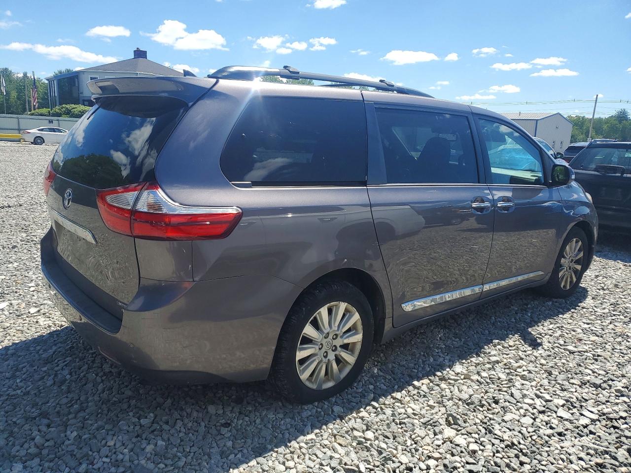 2015 Toyota Sienna Limited Premium 7-passenger Серый vin: 5TDDK3DC7FS102919