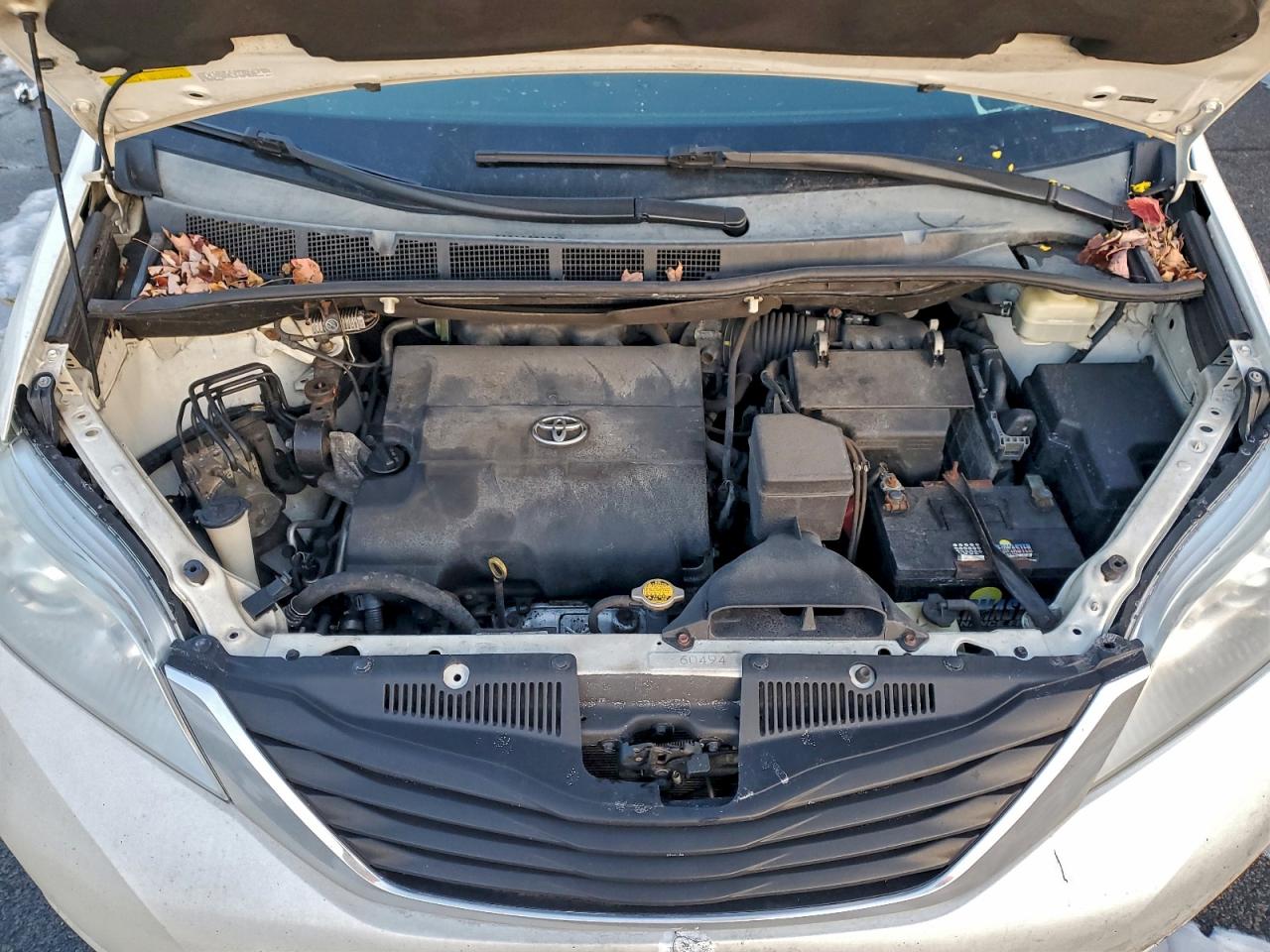 2015 Toyota Sienna Xle Белый vin: 5TDDK3DC7FS121972