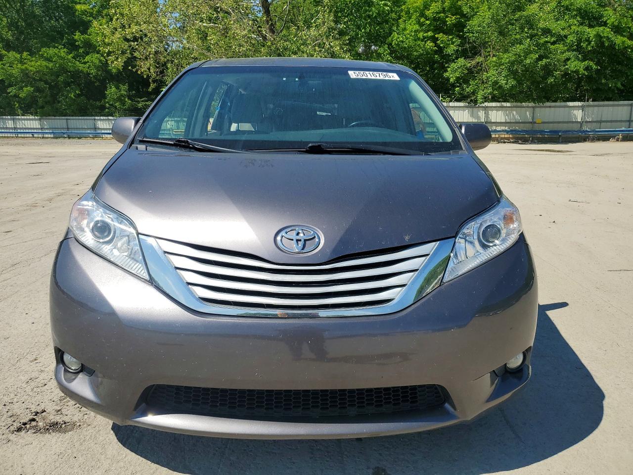 2015 Toyota Sienna Xle Premium 7-passenger Gray vin: 5TDDK3DC8FS111872