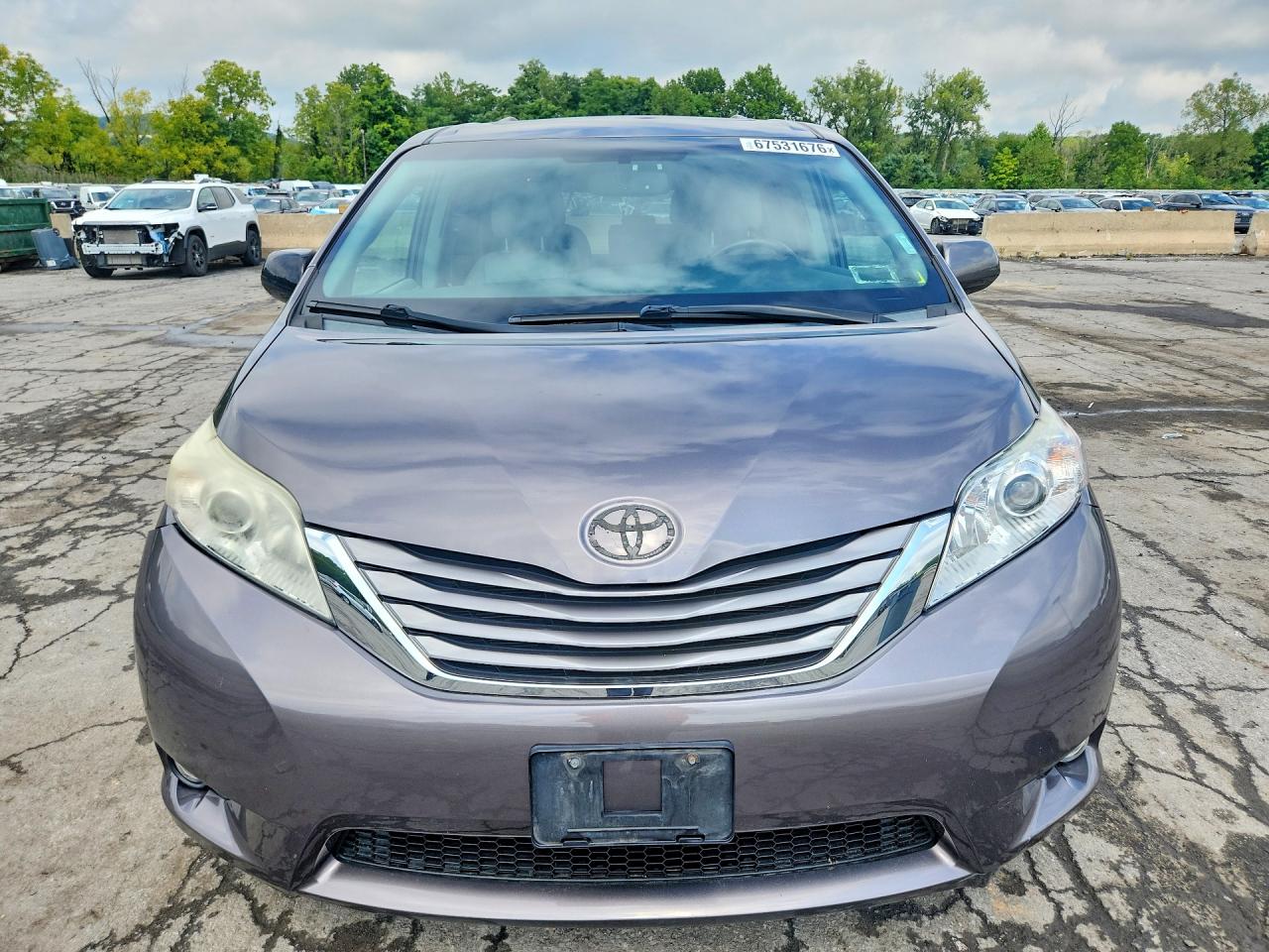 2015 Toyota Sienna Xle 7-passenger Gray vin: 5TDDK3DC8FS125884