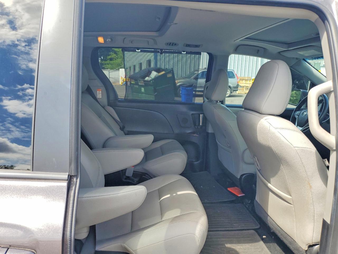 2015 Toyota Sienna Limited 7-passenger Gray vin: 5TDDK3DC8FS128428