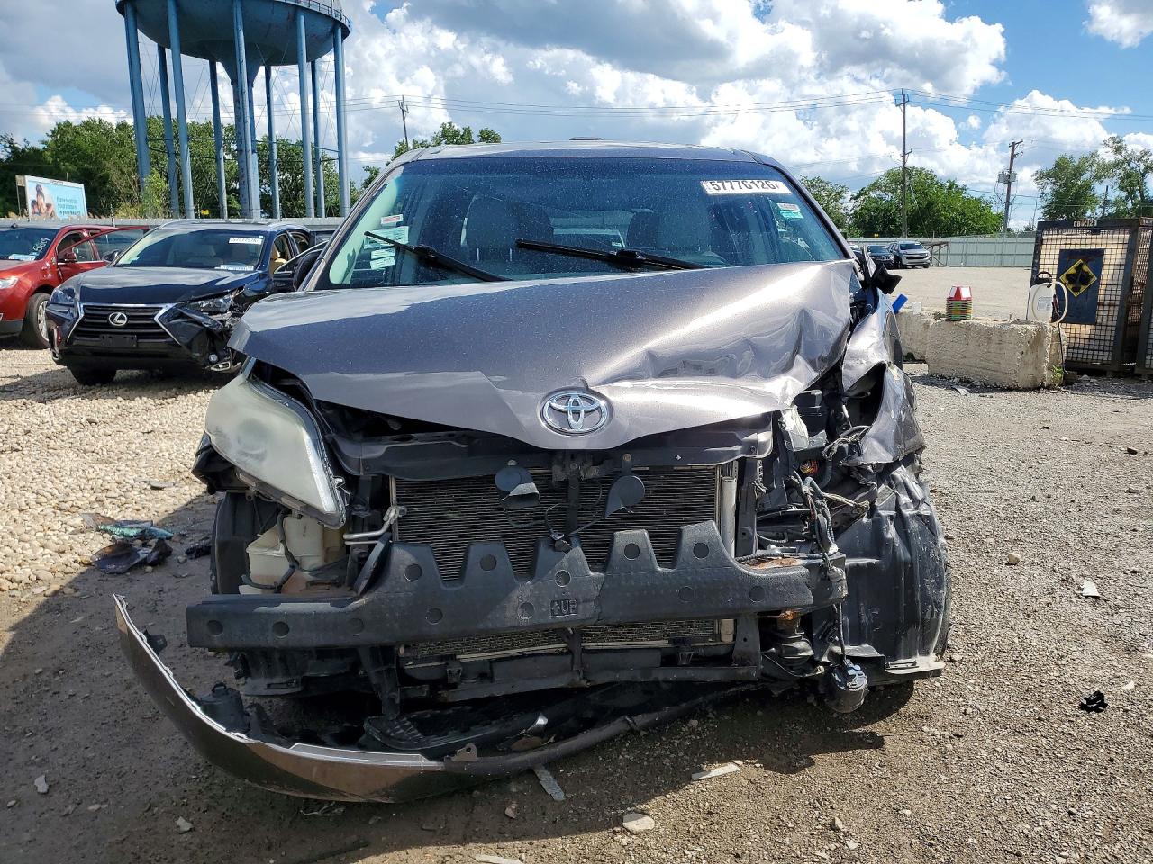 2013 Toyota Sienna Limited 7-passenger Серый vin: 5TDDK3DC9DS053719