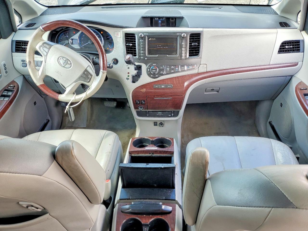 2013 Toyota Sienna Limited 7-passenger Серый vin: 5TDDK3DC9DS053719