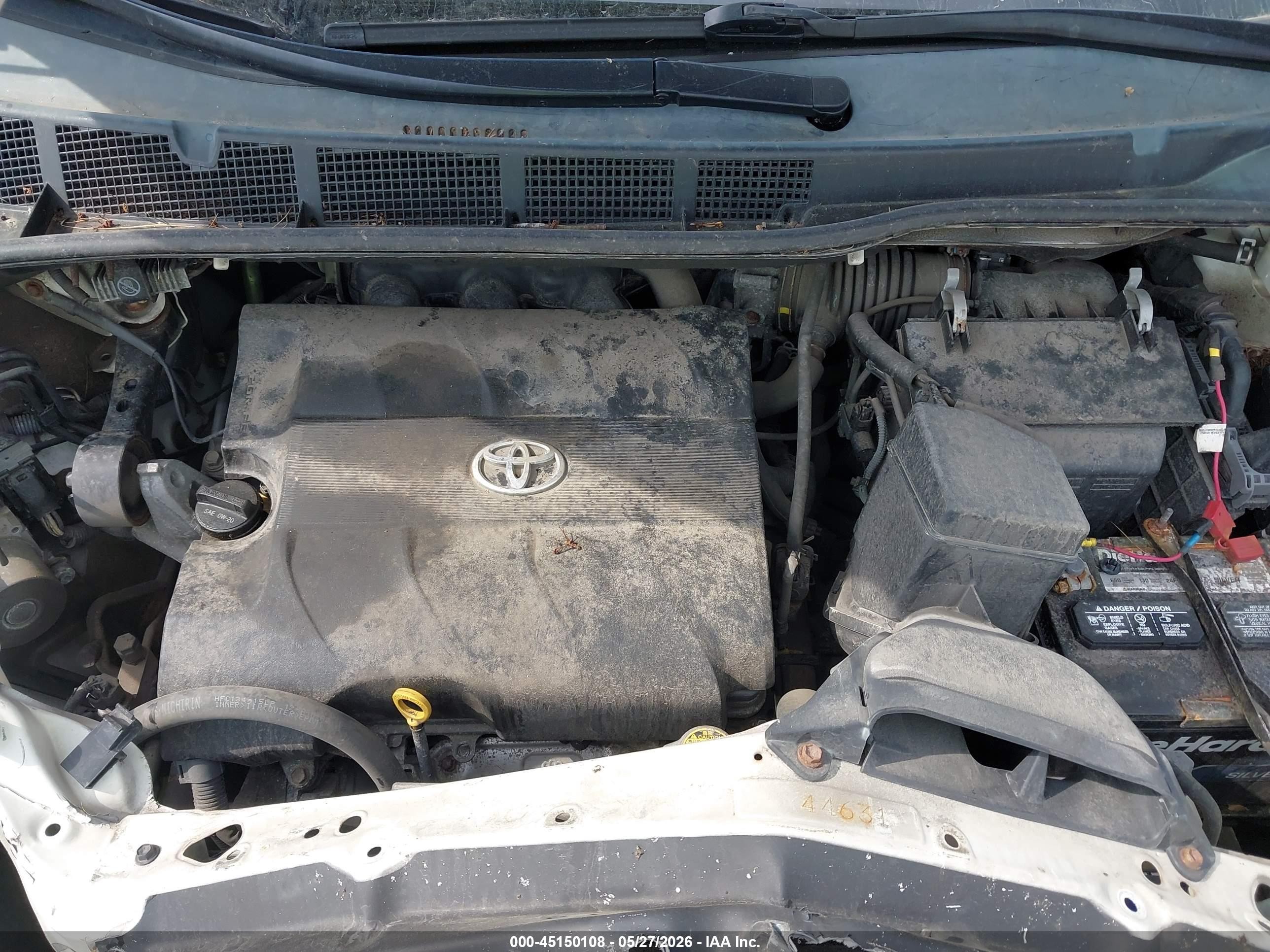 2011 Toyota Sienna Limited Белый vin: 5TDDK3DCXBS005014
