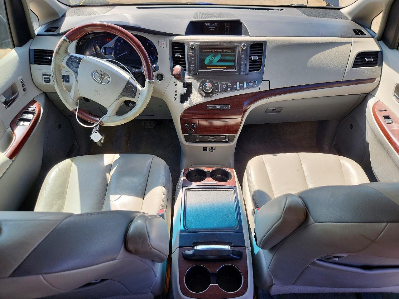 2012 Toyota Sienna Limited 7-passenger Gray vin: 5TDDK3DCXCS030190