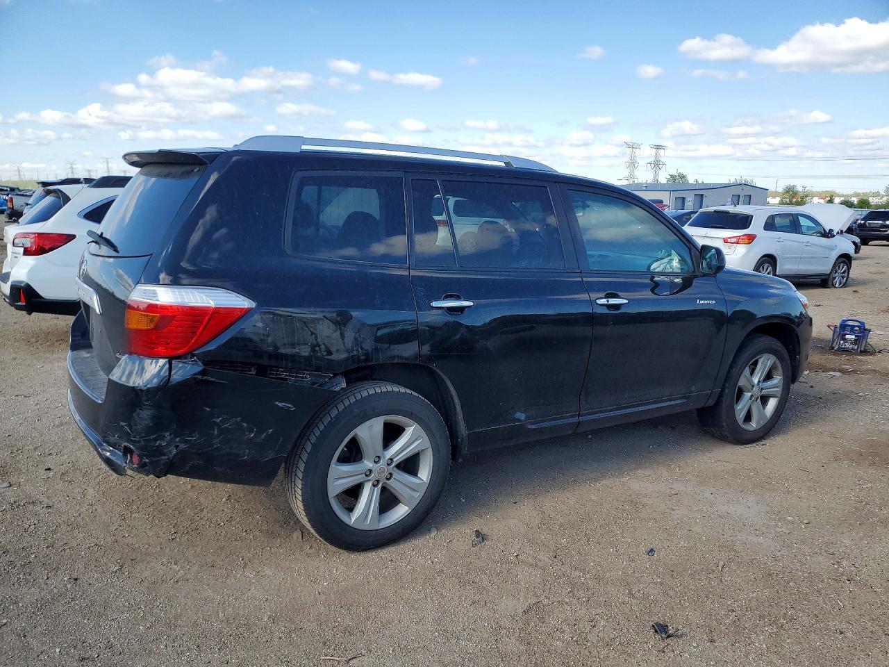 2010 Toyota Highlander Limited Серебряный vin: 5TDDK3EH0AS020064