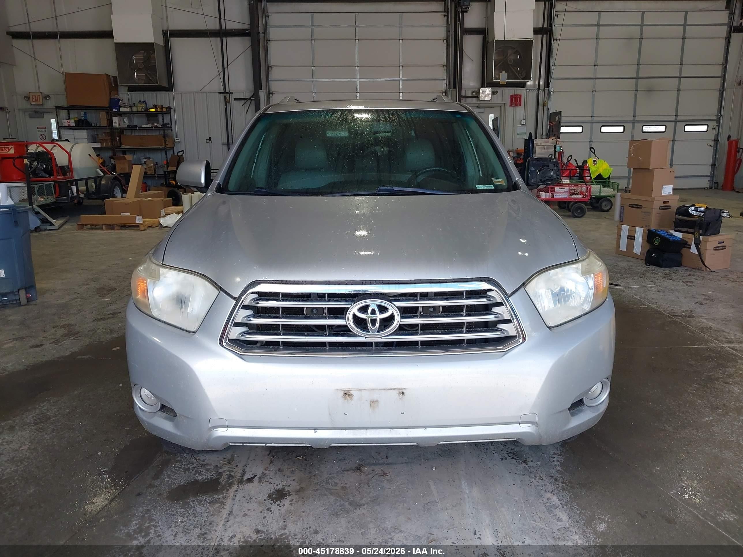 2010 Toyota Highlander Limited V6 Silver vin: 5TDDK3EH0AS022543