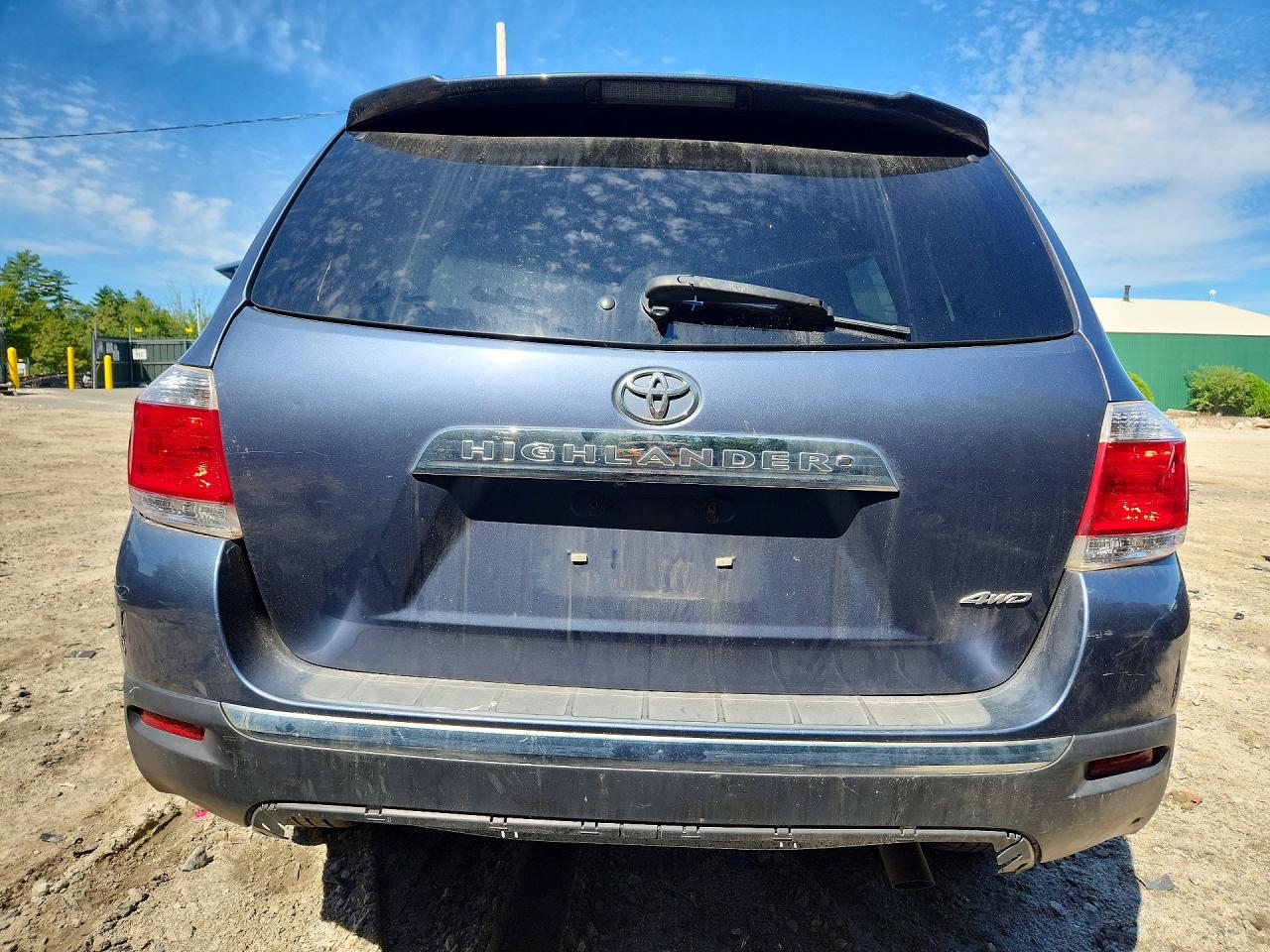 2011 Toyota Highlander Limited Синий vin: 5TDDK3EH0BS057228