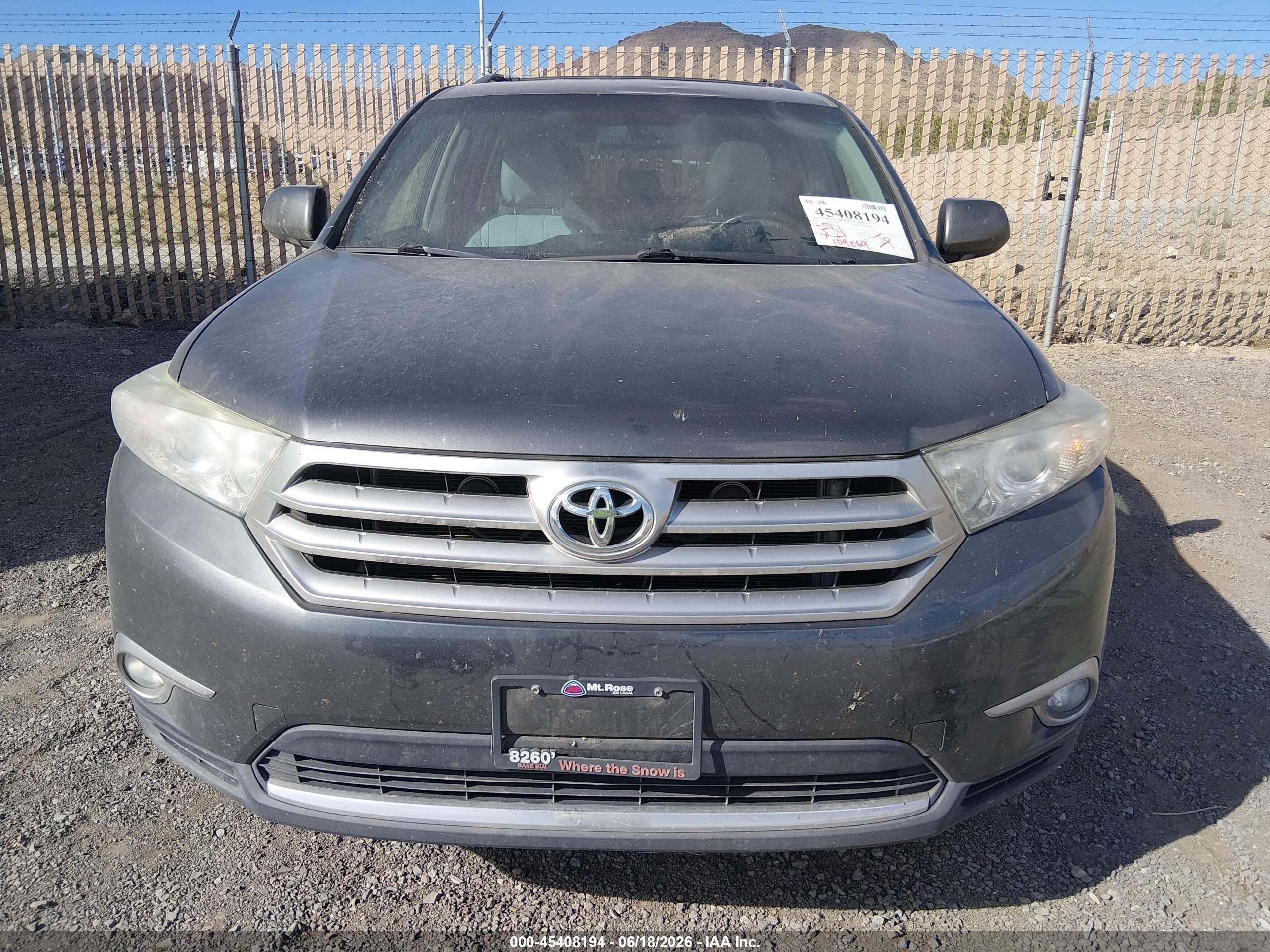 2011 Toyota Highlander Limited V6 Gray vin: 5TDDK3EH0BS065572